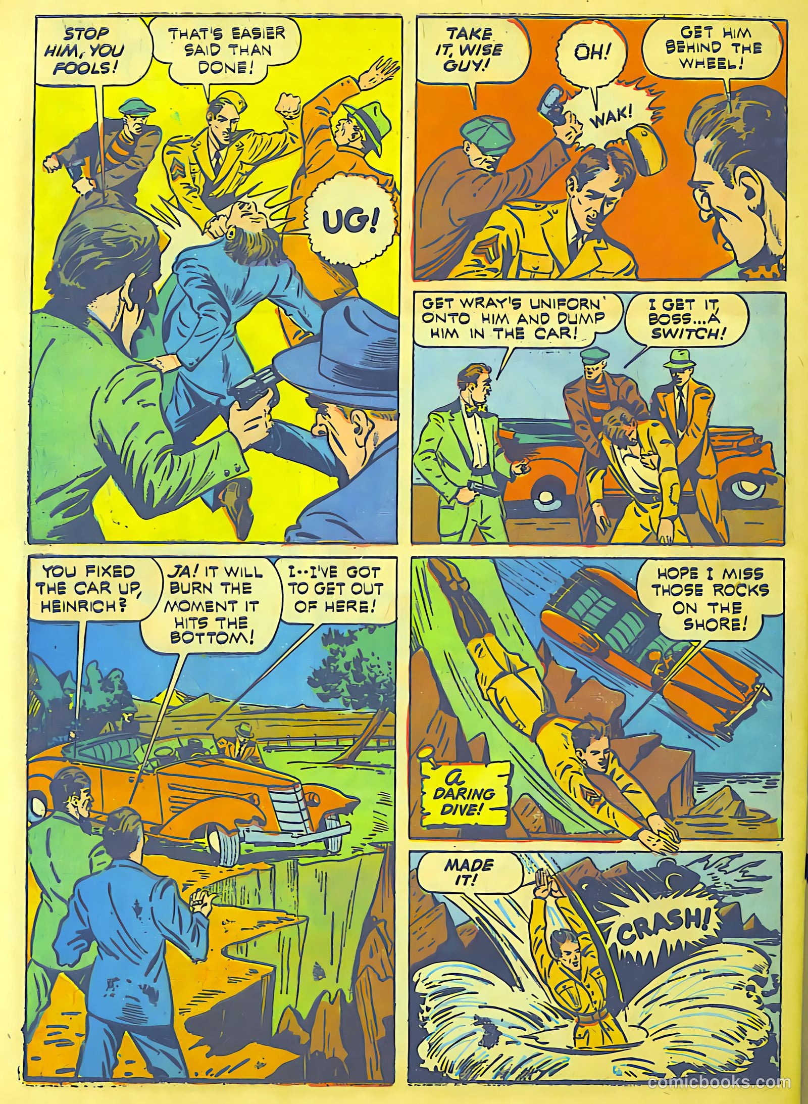 Exciting Comics #23 (1942) — page 63 of 66