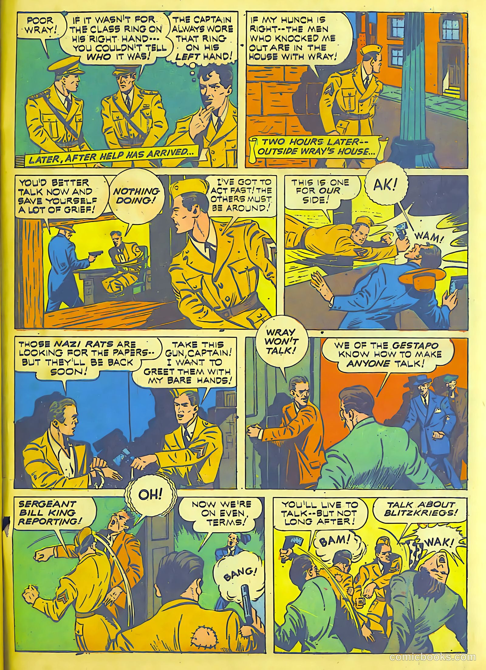 Exciting Comics #23 (1942) — page 64 of 66