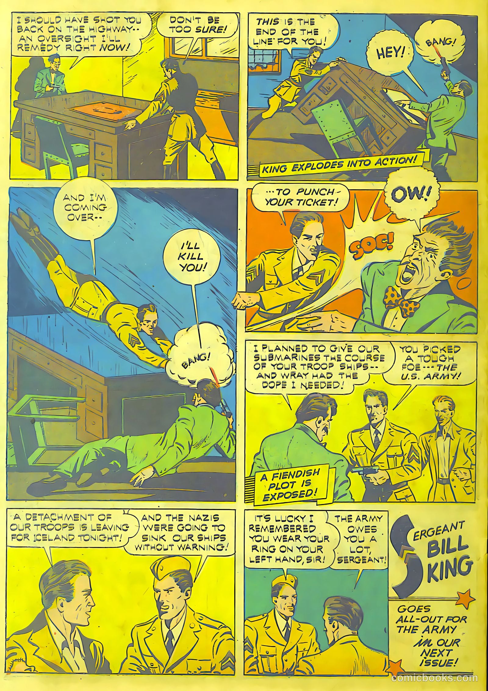 Exciting Comics #23 (1942) — page 65 of 66