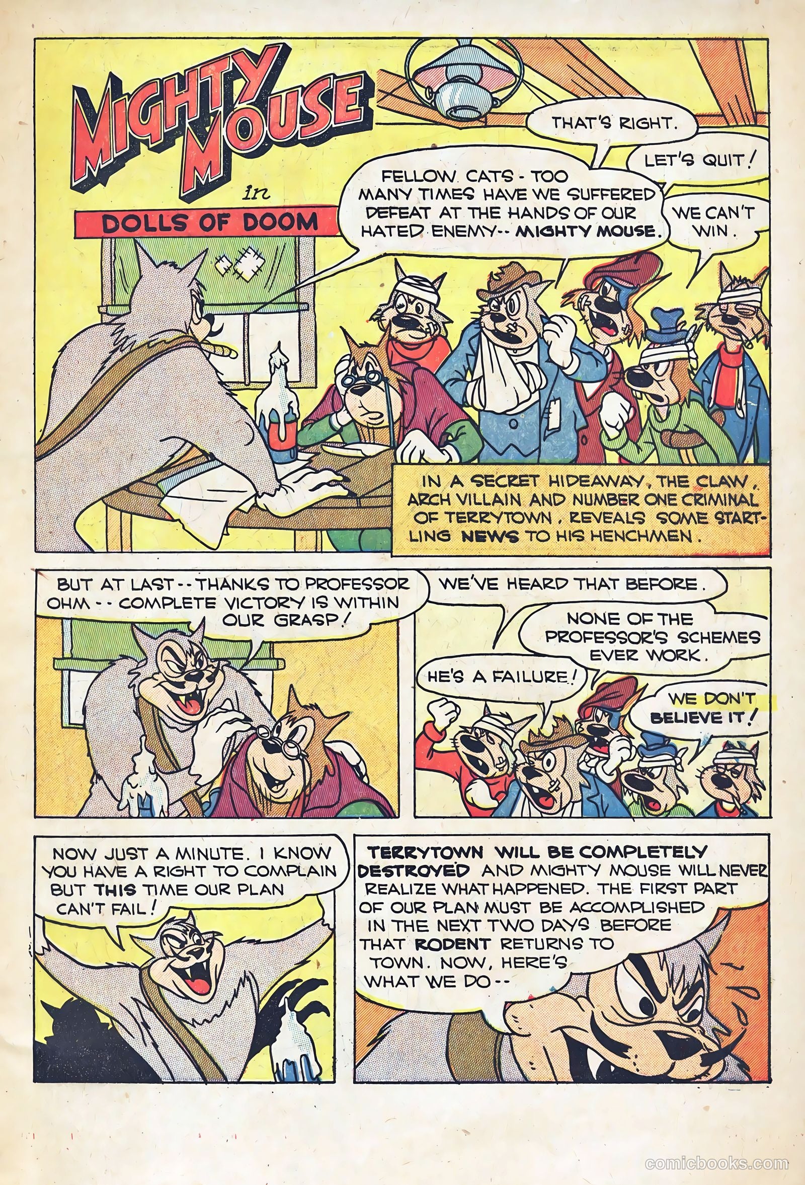 Paul Terry's Comics #85 (1951, Magazine Management) — page 3 of 36