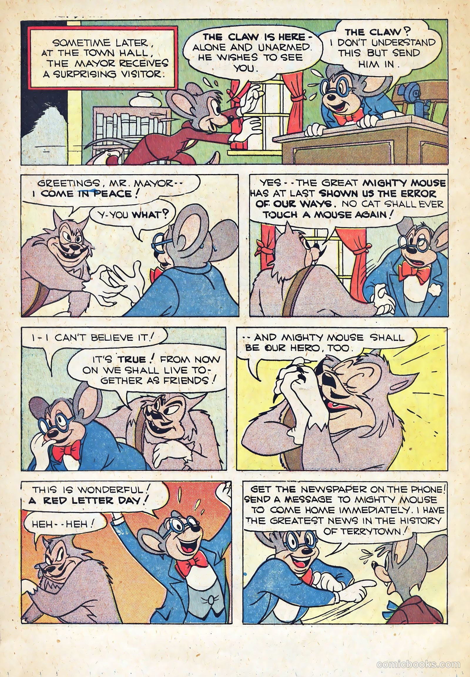 Paul Terry's Comics #85 (1951, Magazine Management) — page 4 of 36