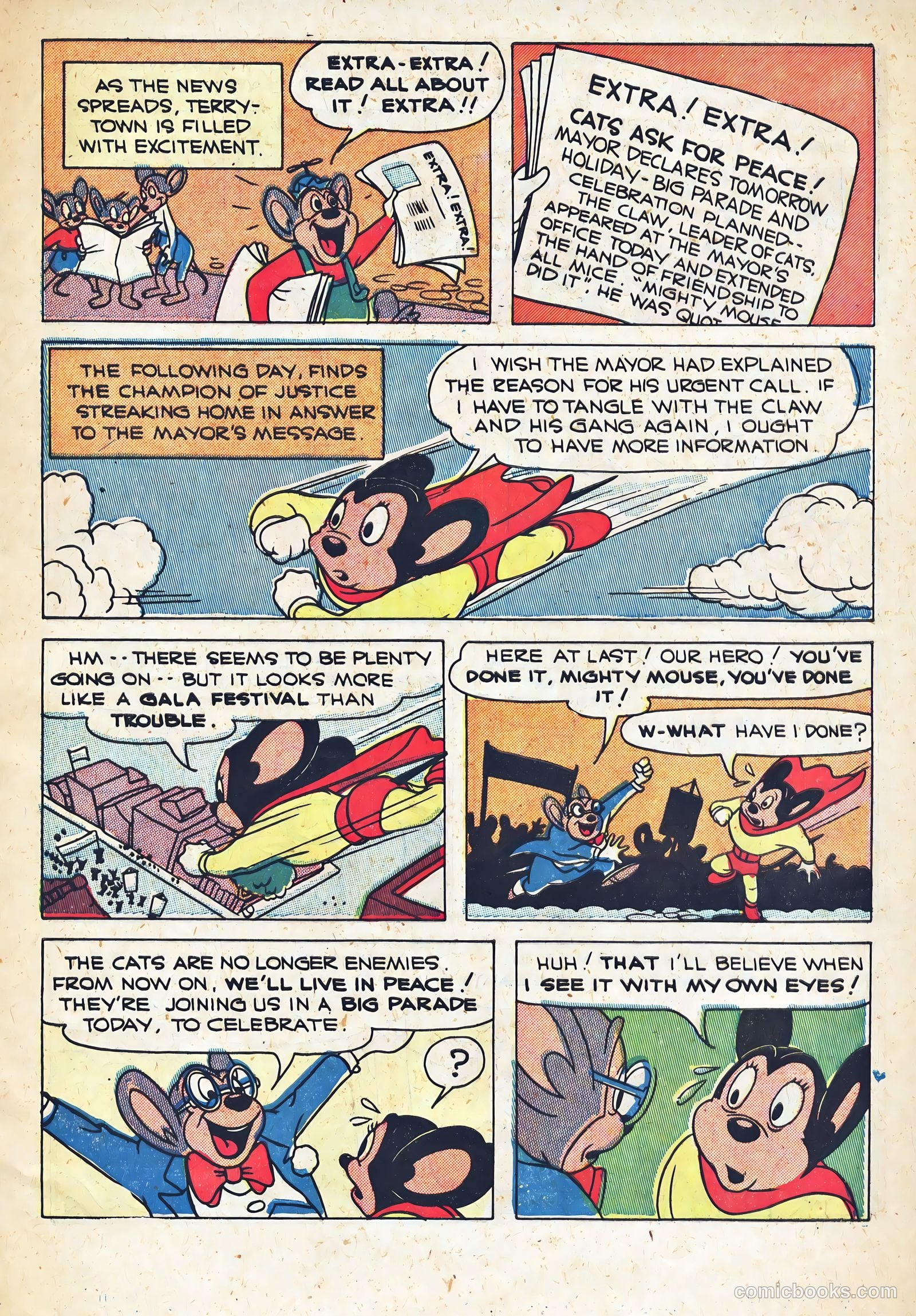 Paul Terry's Comics #85 (1951, Magazine Management) — page 5 of 36