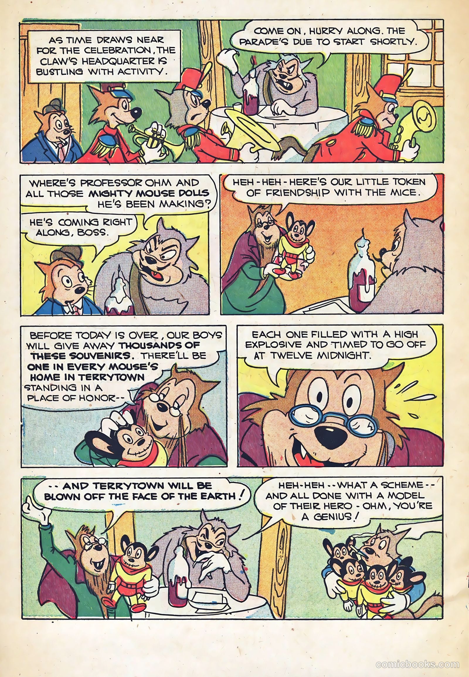 Paul Terry's Comics #85 (1951, Magazine Management) — page 6 of 36