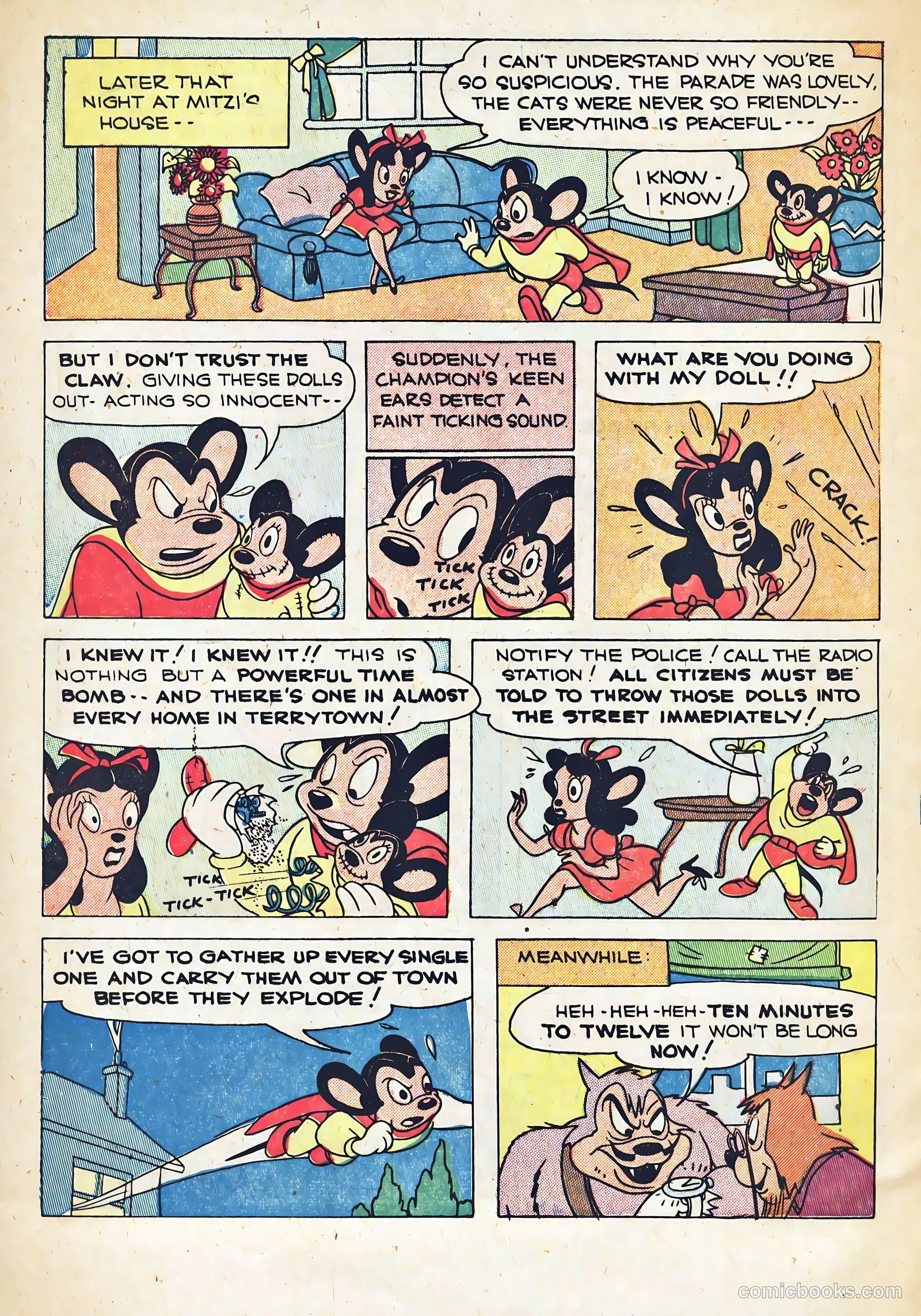 Paul Terry's Comics #85 (1951, Magazine Management) — page 8 of 36