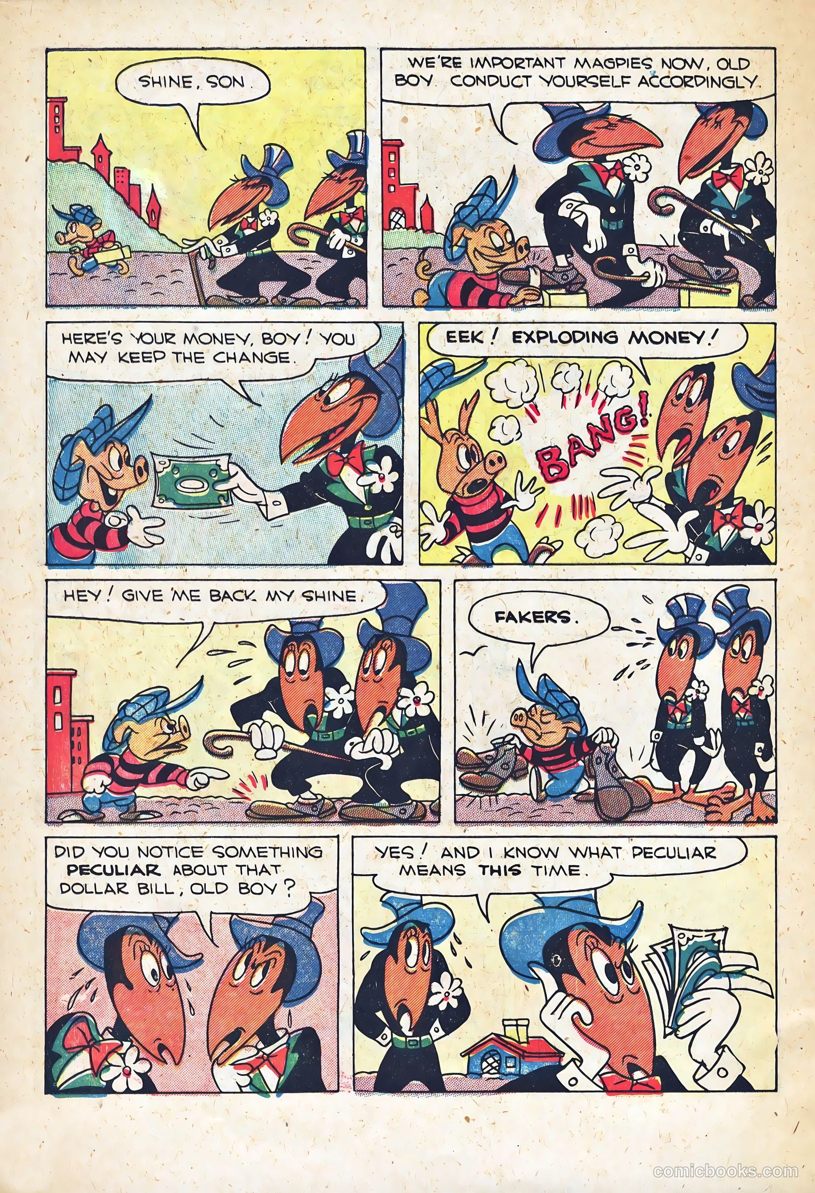 Paul Terry's Comics #85 (1951, Magazine Management) — page 16 of 36