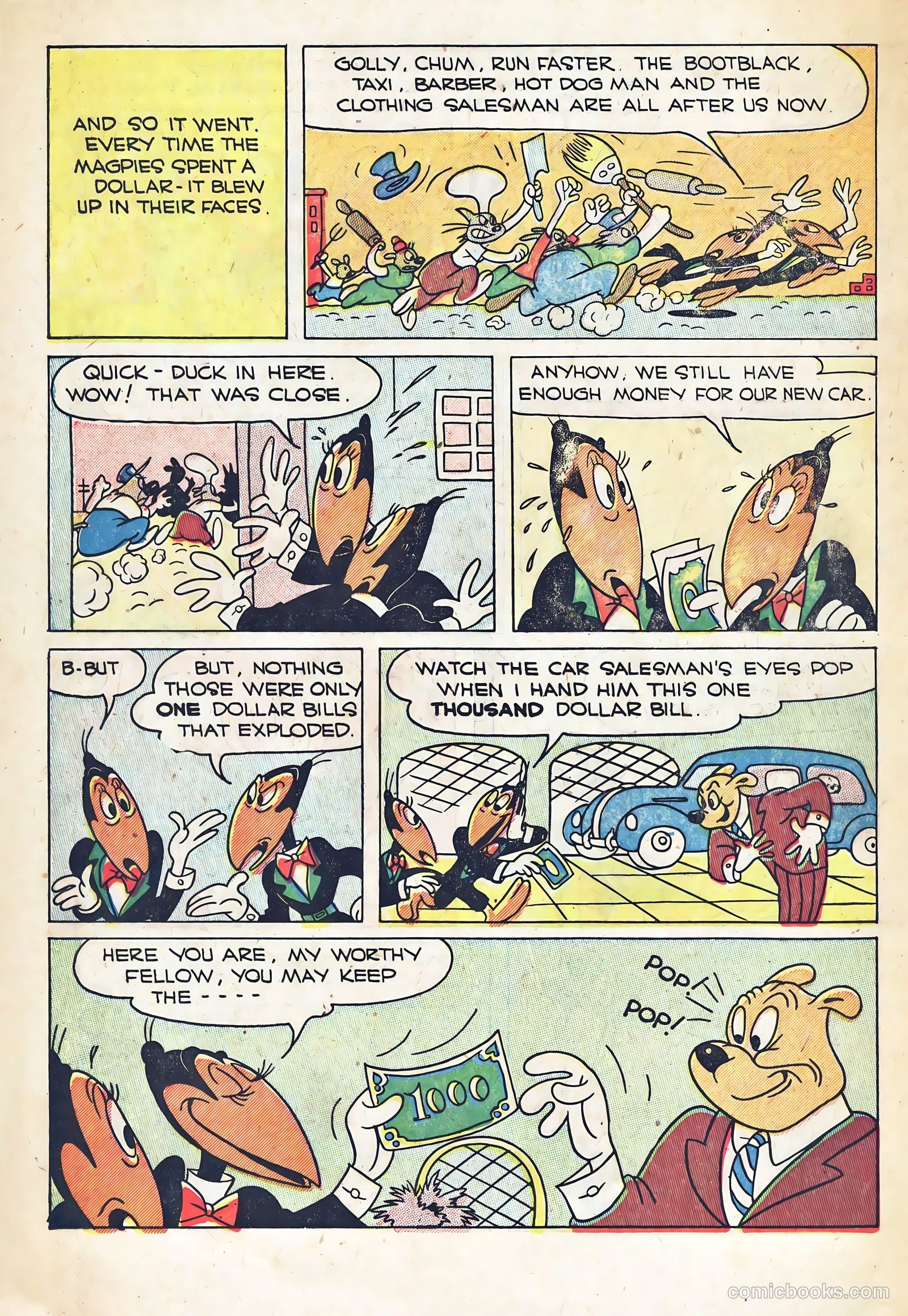 Paul Terry's Comics #85 (1951, Magazine Management) — page 18 of 36