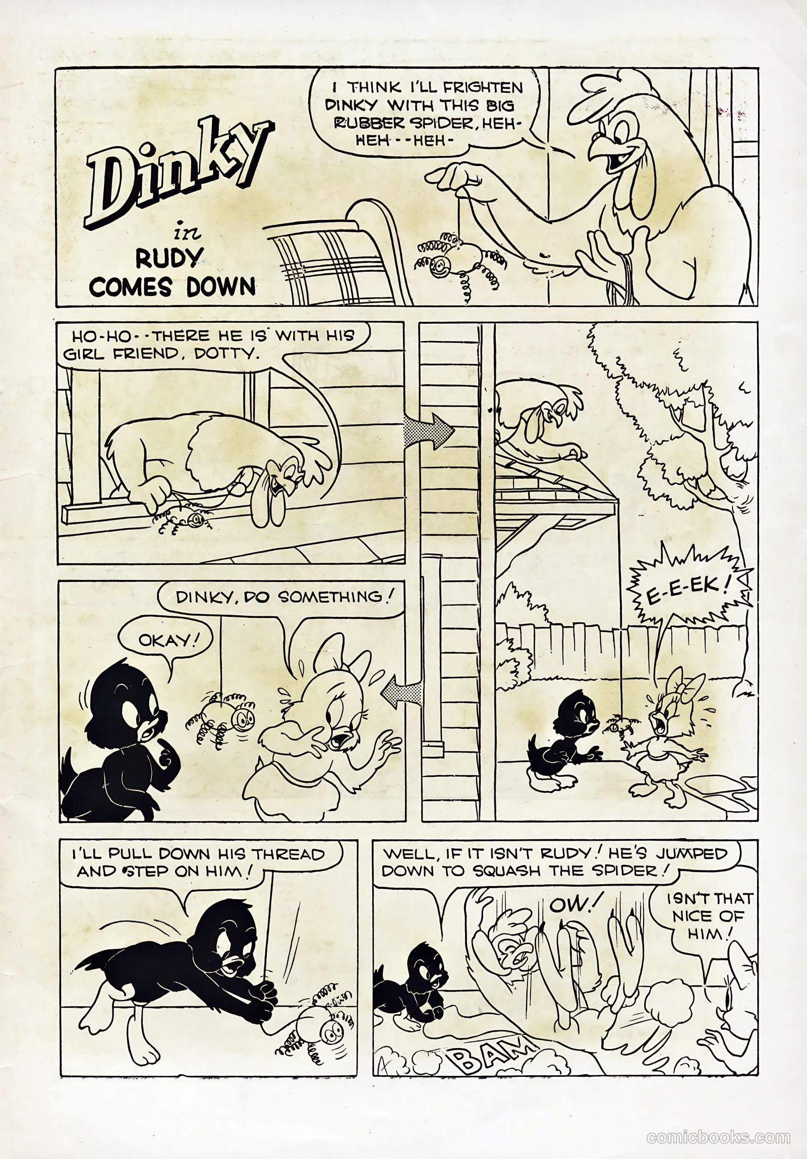 Paul Terry's Comics #85 (1951, Magazine Management) — page 35 of 36