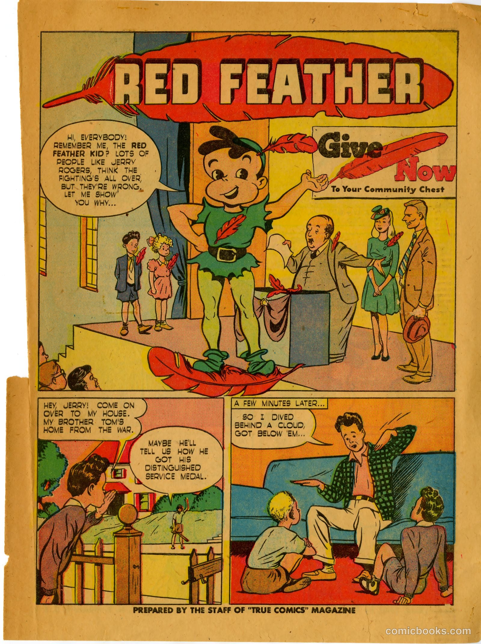 Red Feather Comic #1
