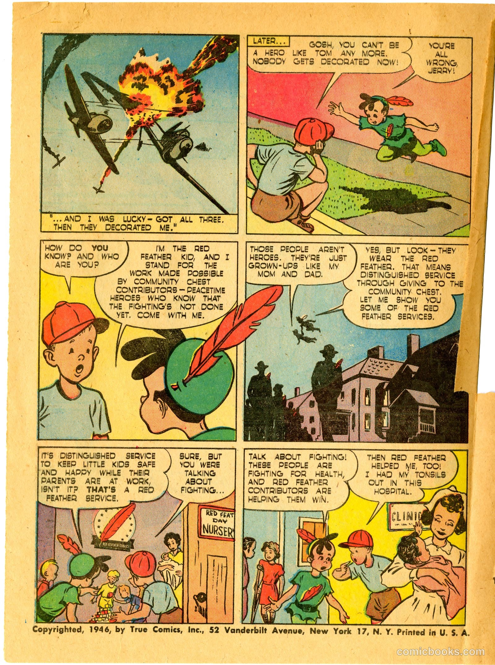 Red Feather Comic #1 (1946) — page 2 of 4