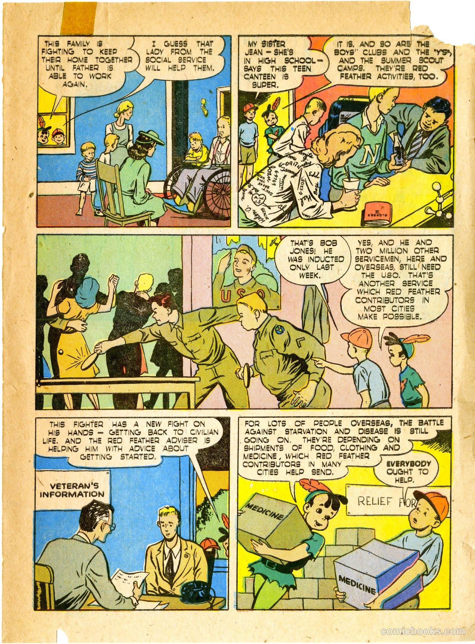 Red Feather Comic #1 (1946) — page 3 of 4