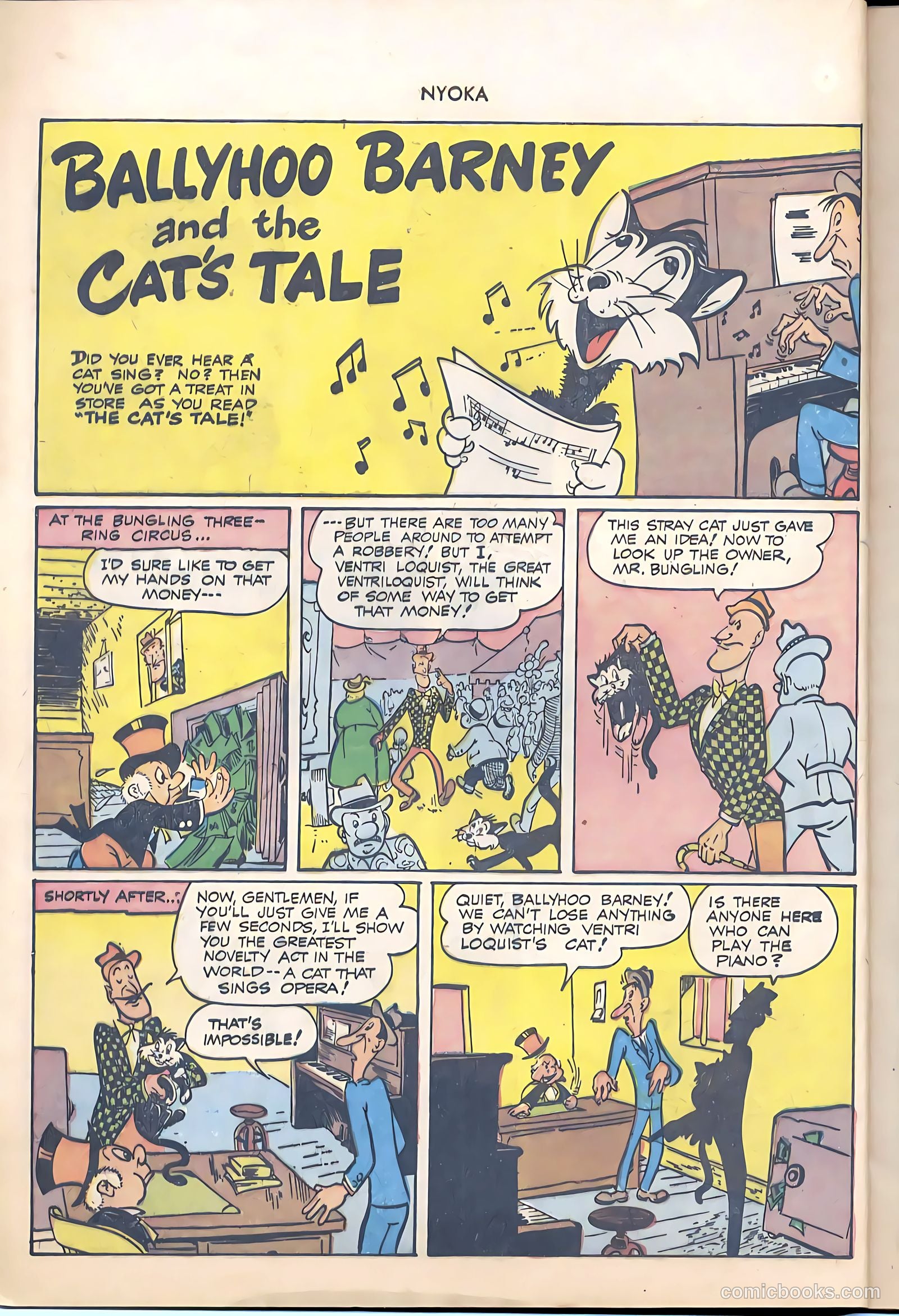 Nyoka the Jungle Girl #47 (1950, L. Miller & Son) — page 13 of 37
