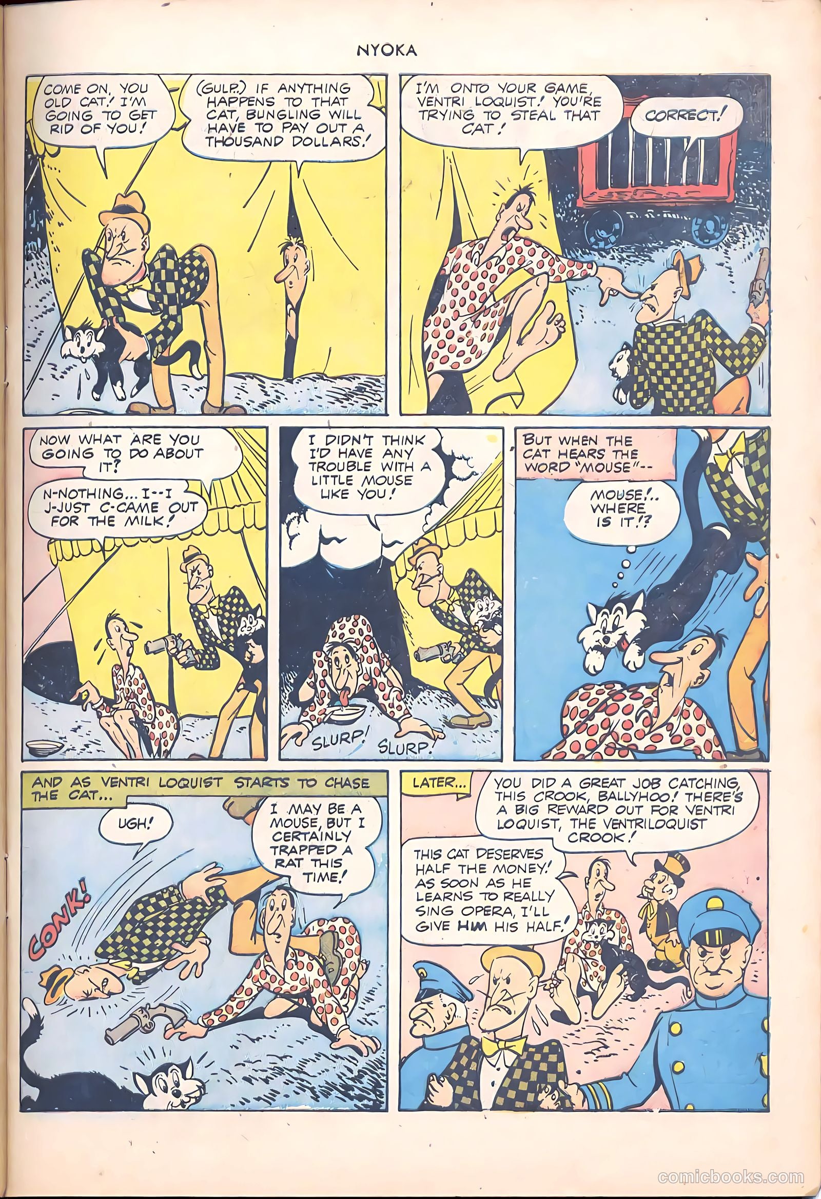 Nyoka the Jungle Girl #47 (1950, L. Miller & Son) — page 15 of 37