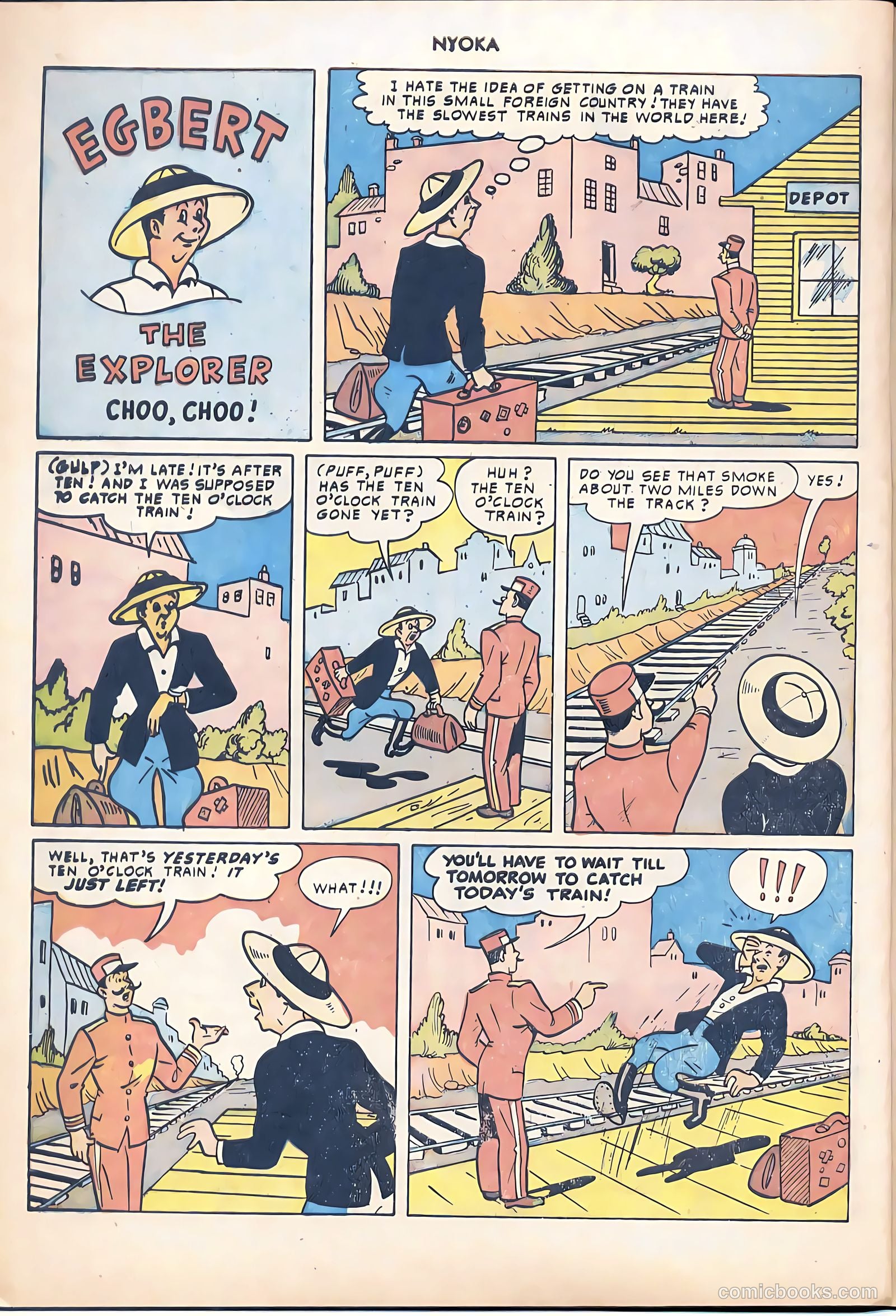 Nyoka the Jungle Girl #47 (1950, L. Miller & Son) — page 25 of 37