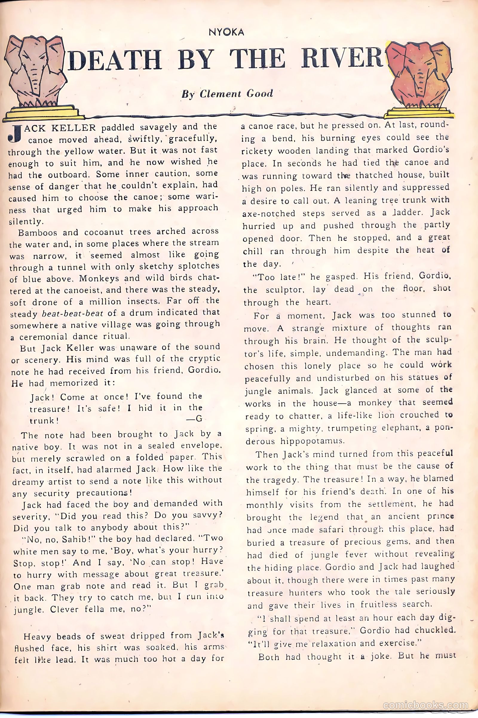 Nyoka the Jungle Girl #47 (1950, L. Miller & Son) — page 26 of 37