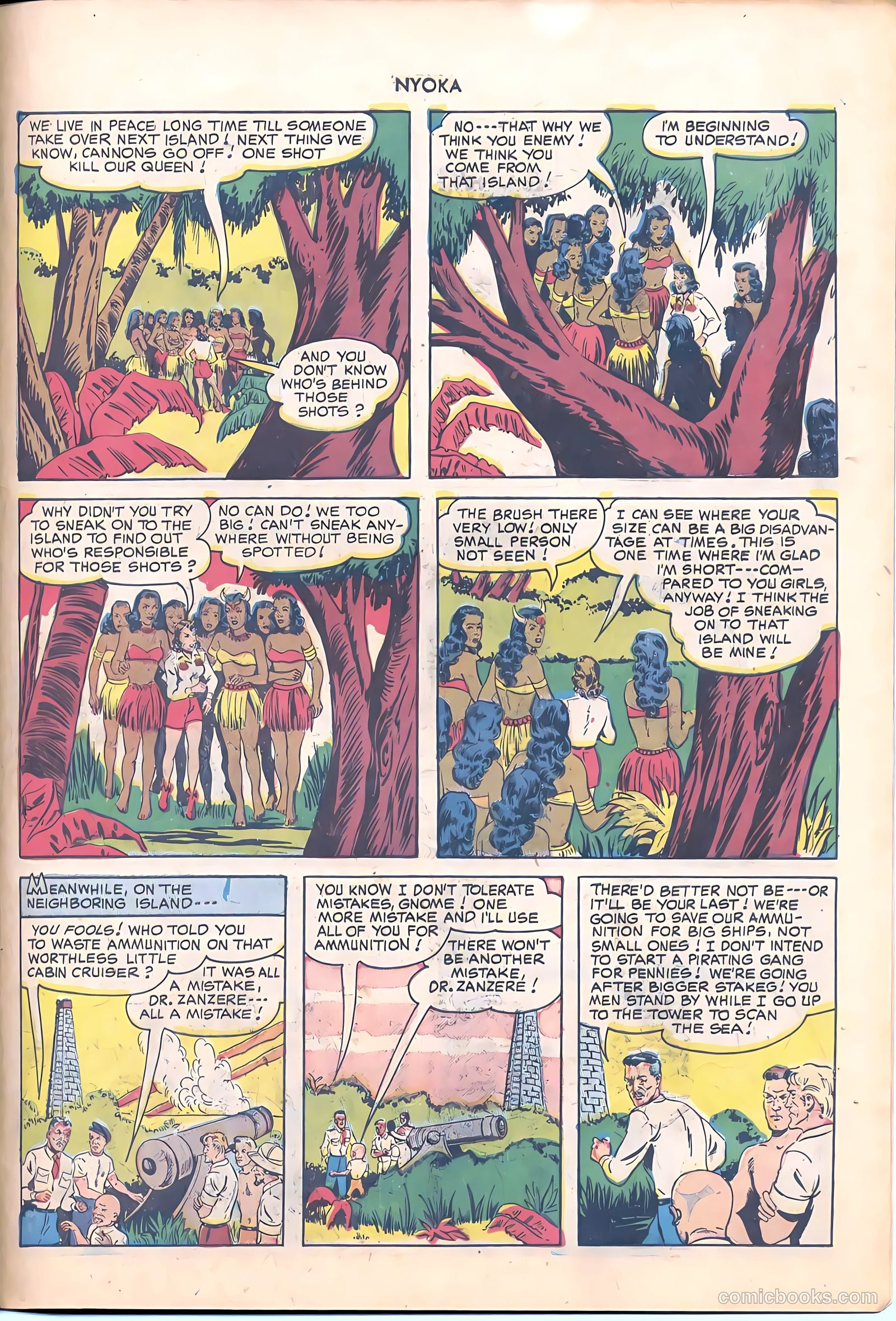 Nyoka the Jungle Girl #47 (1950, L. Miller & Son) — page 30 of 37