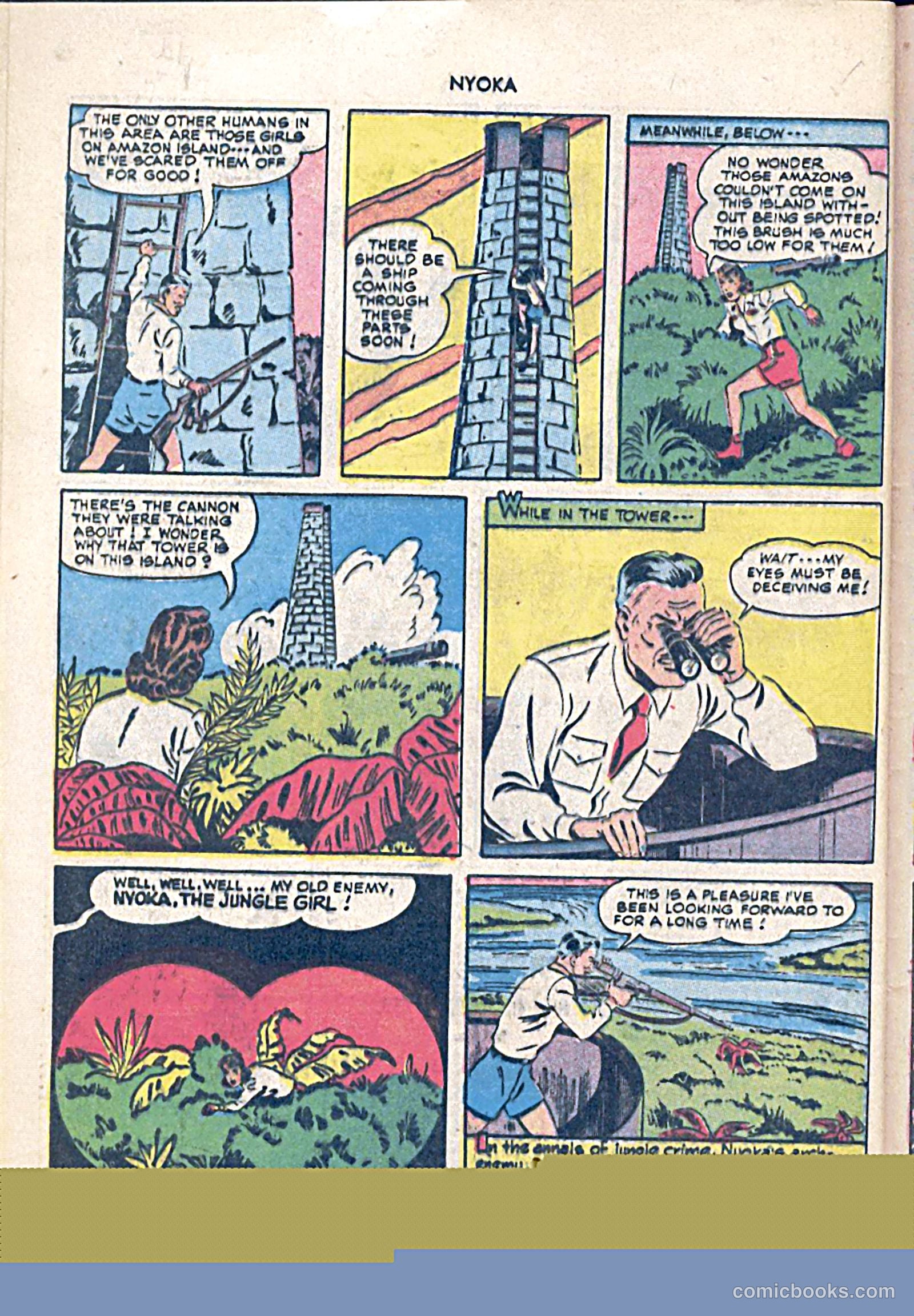 Nyoka the Jungle Girl #47 (1950, L. Miller & Son) — page 31 of 37