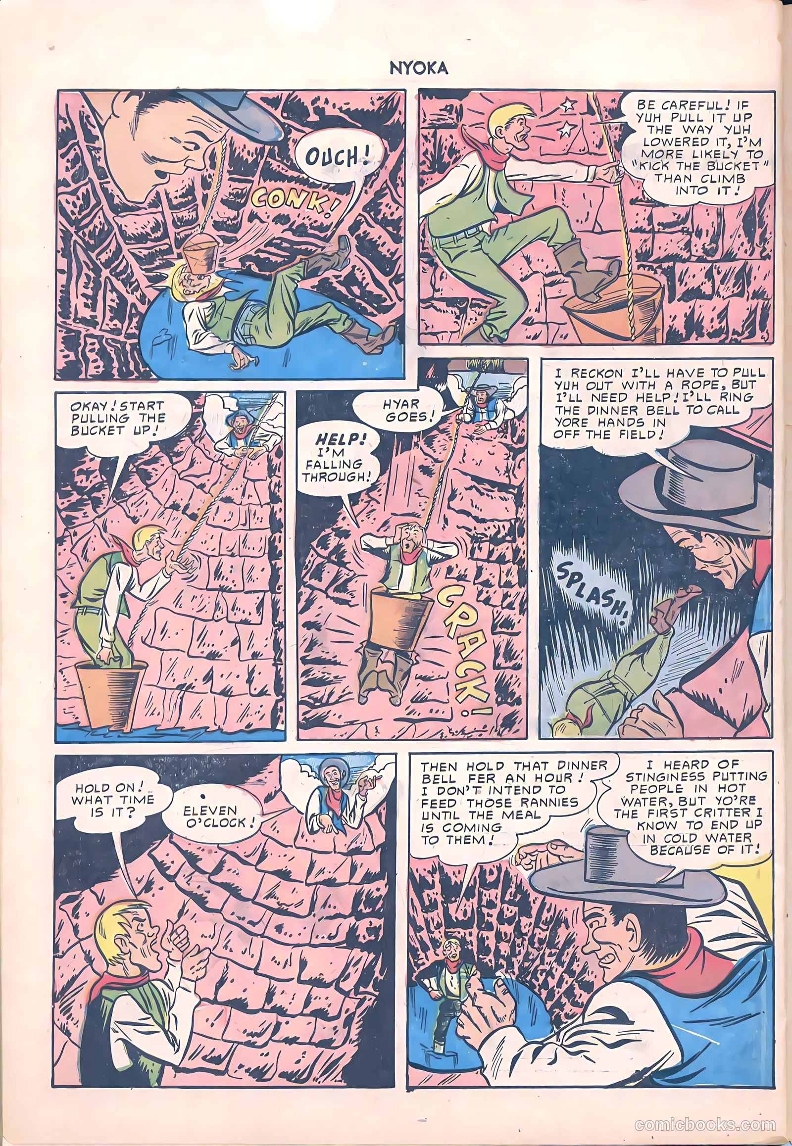 Nyoka the Jungle Girl #47 (1950, L. Miller & Son) — page 32 of 37