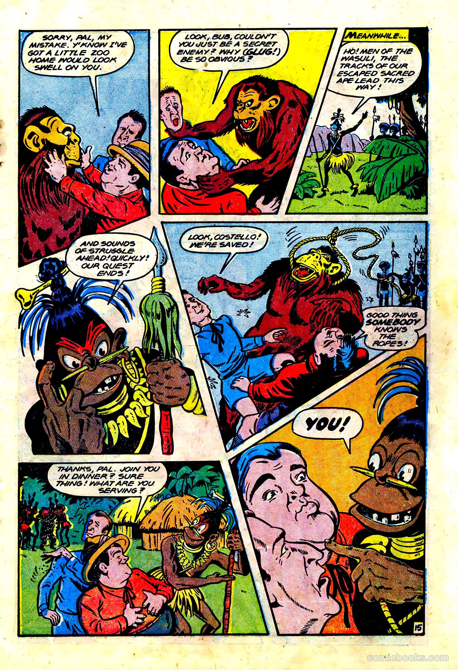 Abbott and Costello #21 (1948) — page 17