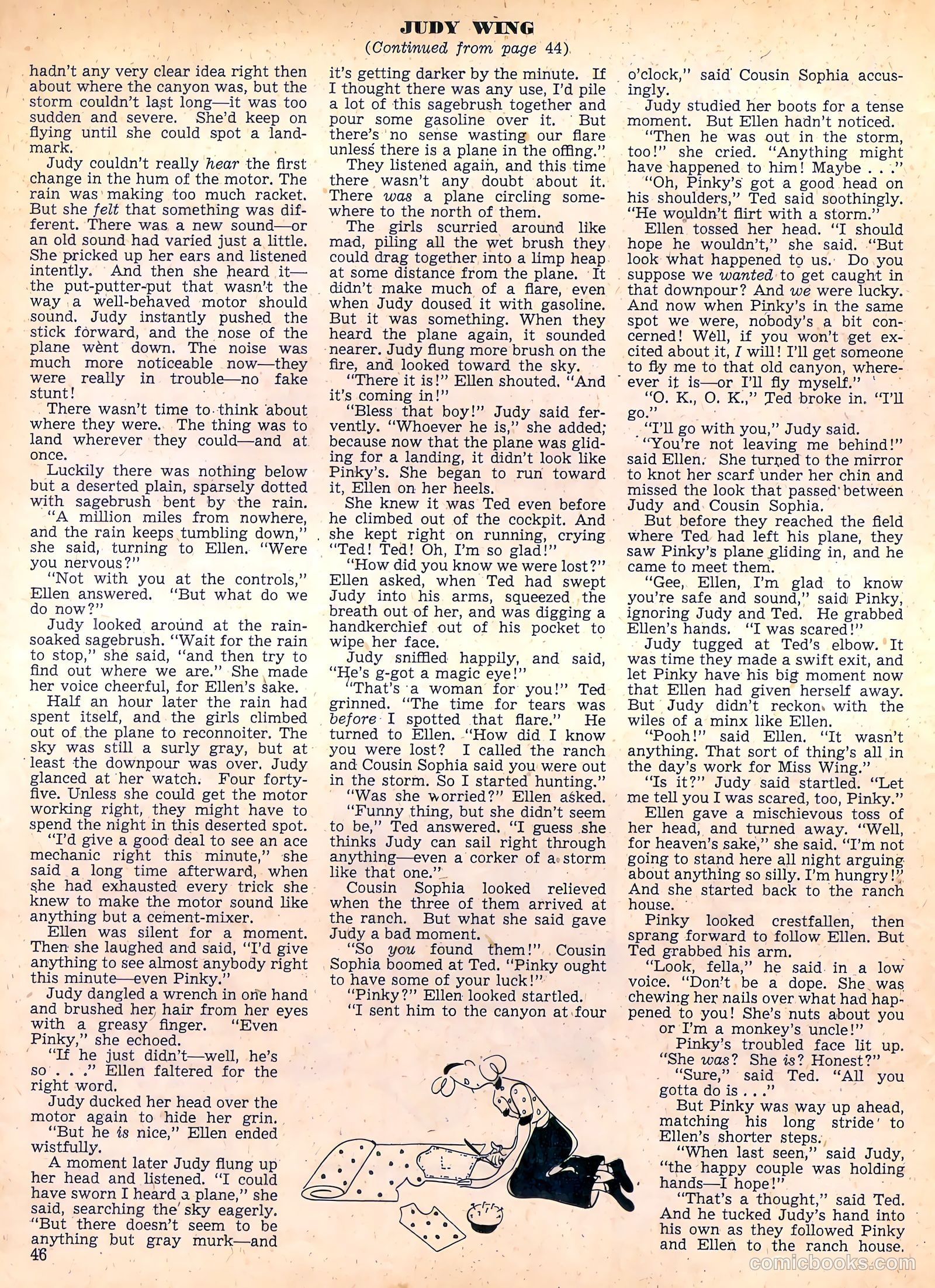 Calling All Girls #57 (1947) — page 46 of 68
