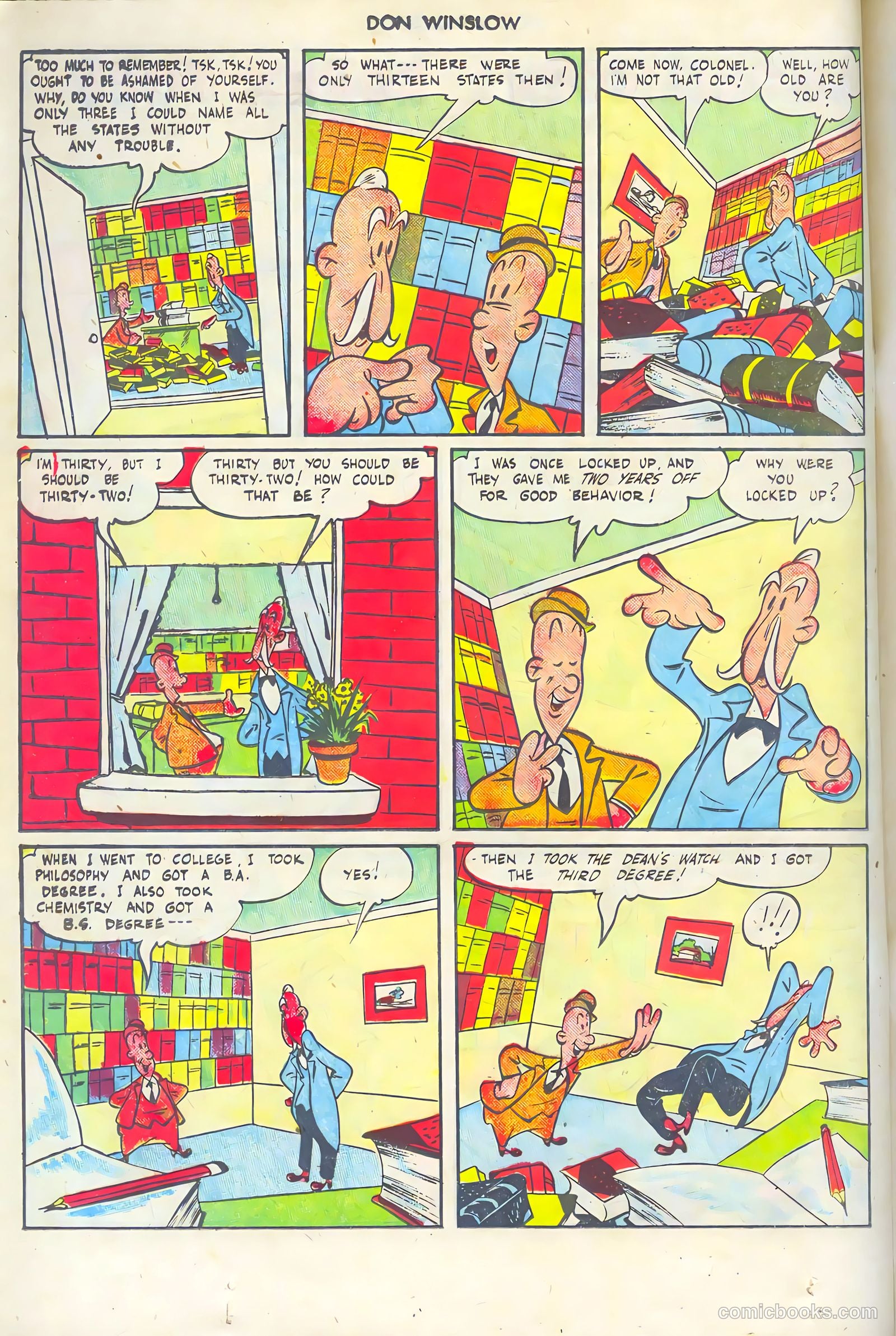 Don Winslow #63 (1948) — page 14