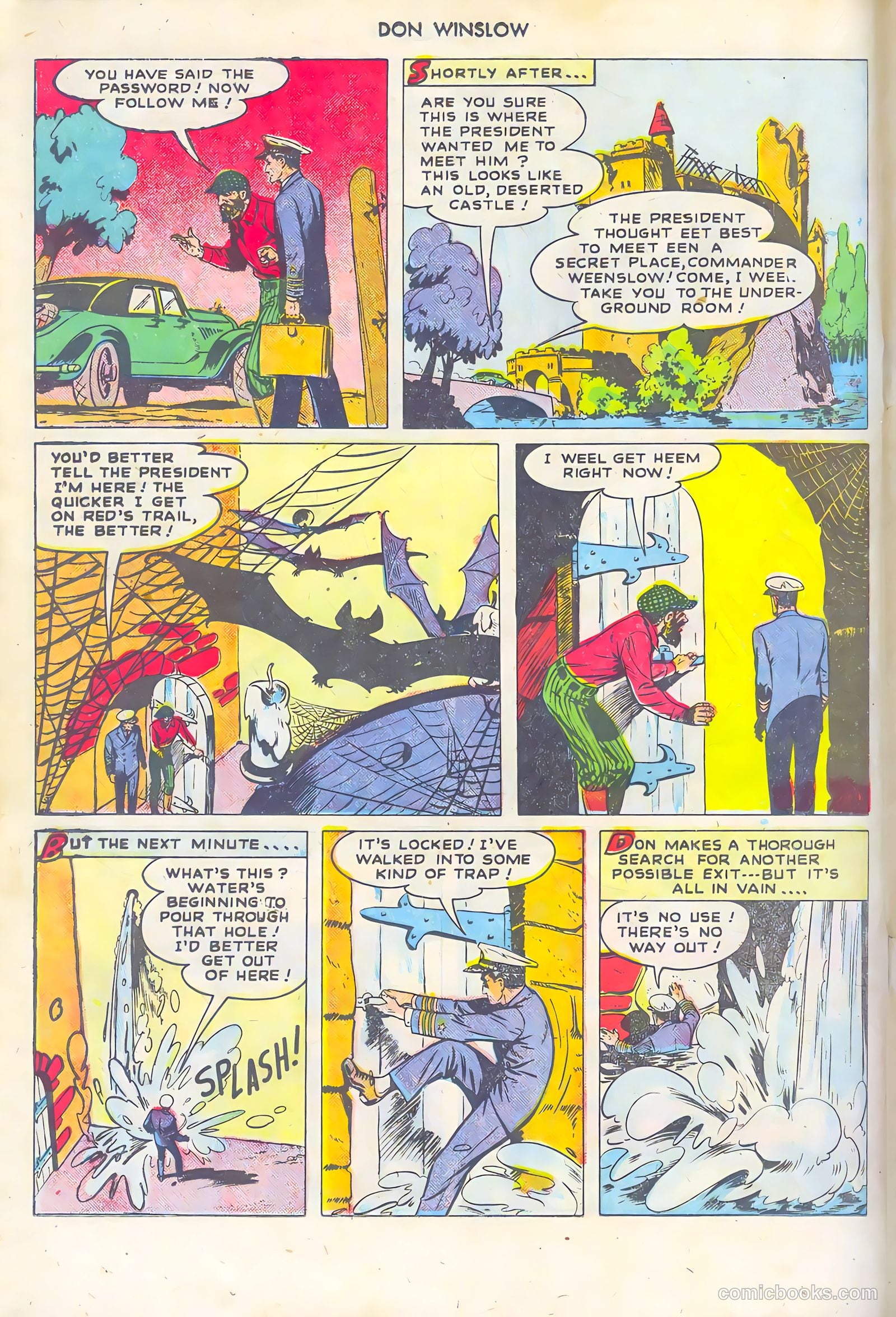 Don Winslow #63 (1948) — page 18