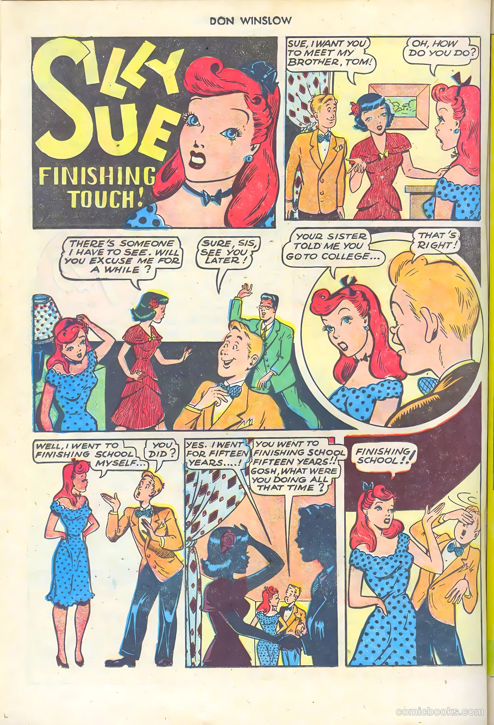 Don Winslow #63 (1948) — page 22
