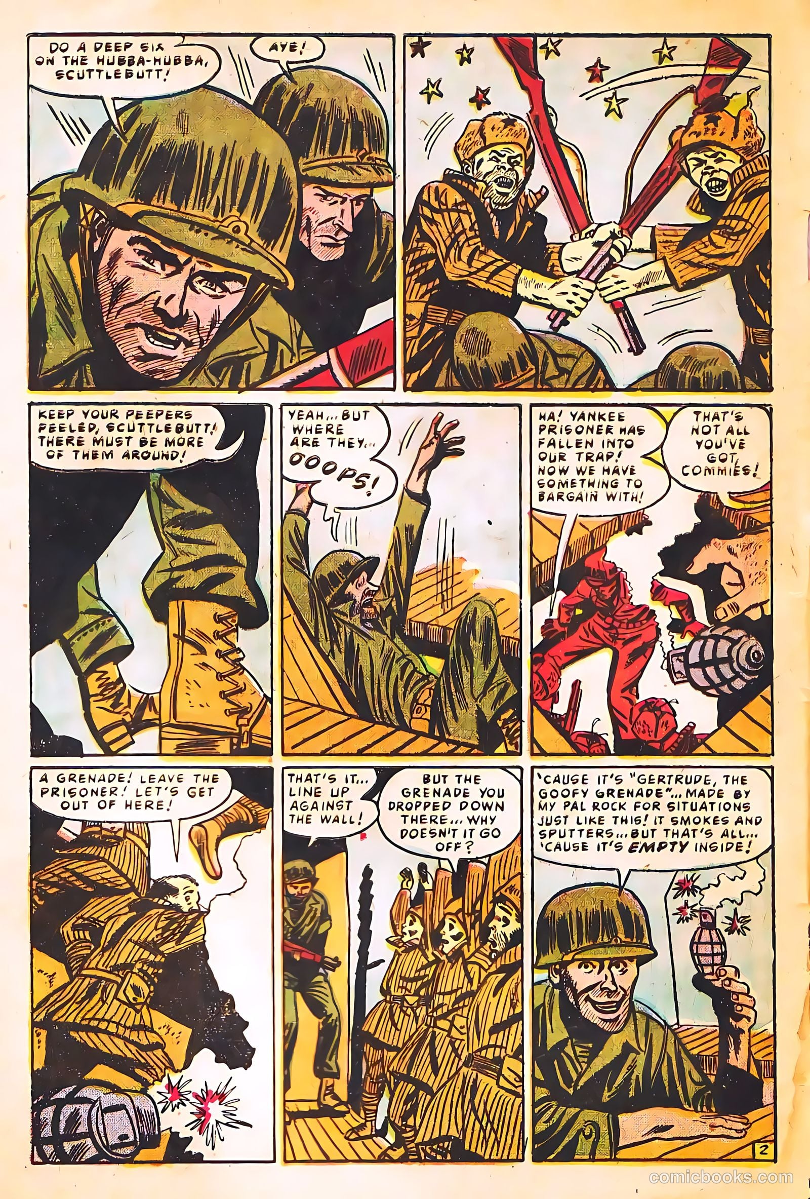 Marines in Action #2 (1956, Streamline) — page 4 of 34