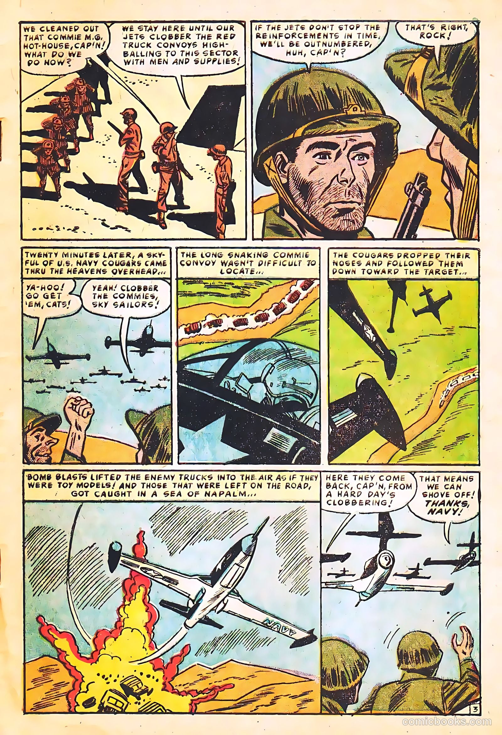 Marines in Action #2 (1956, Streamline) — page 5 of 34