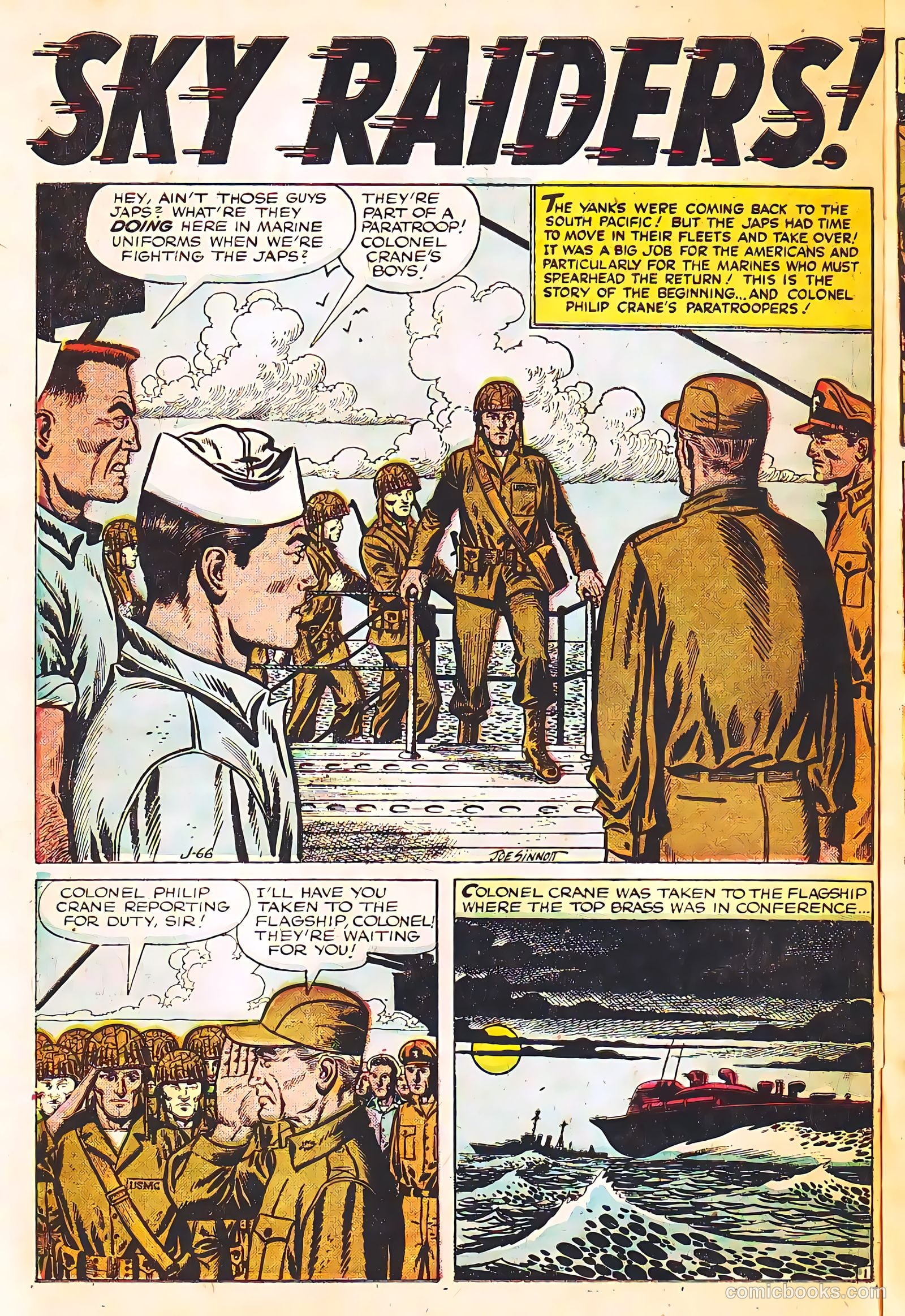 Marines in Action #2 (1956, Streamline) — page 10 of 34