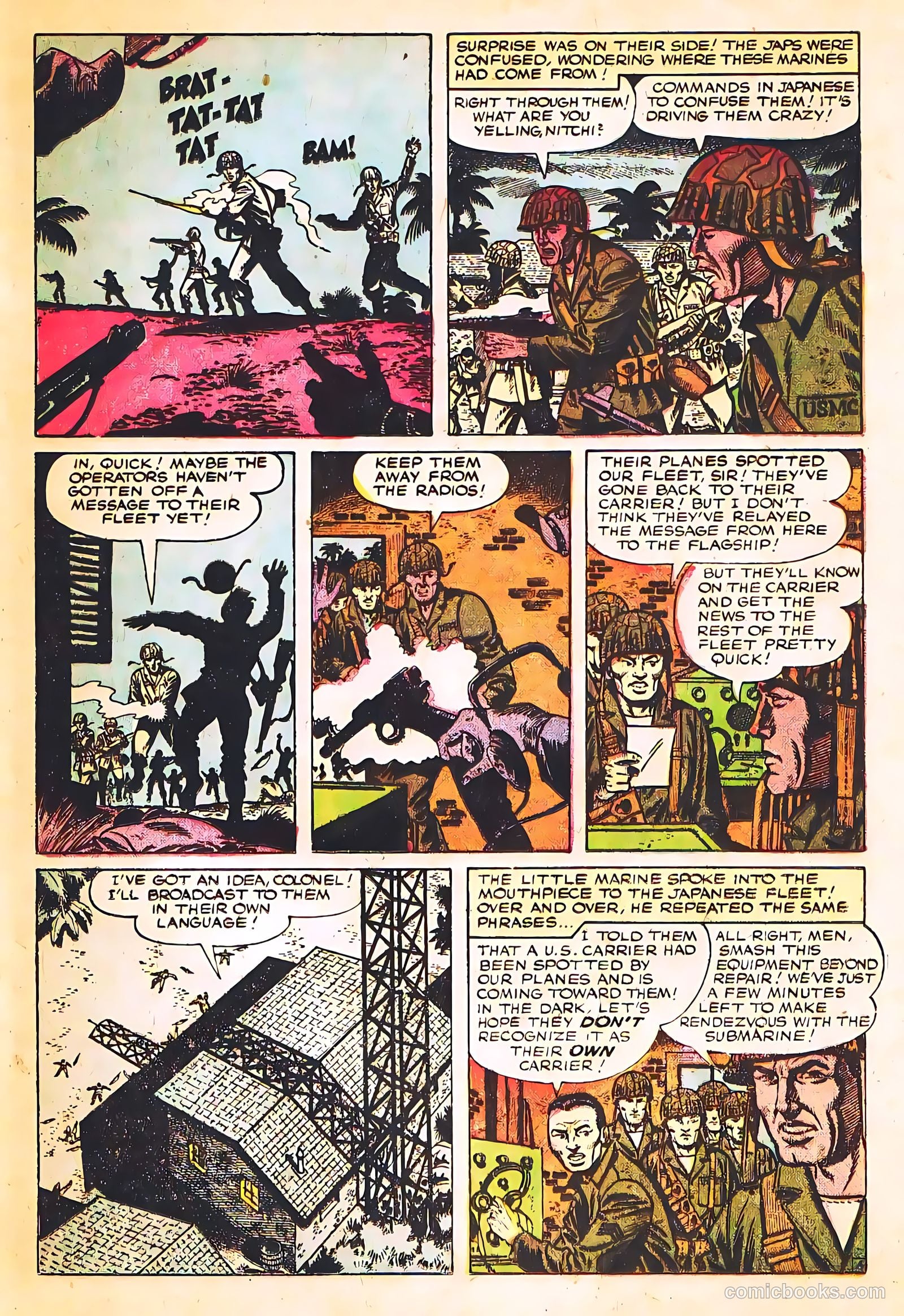 Marines in Action #2 (1956, Streamline) — page 13 of 34