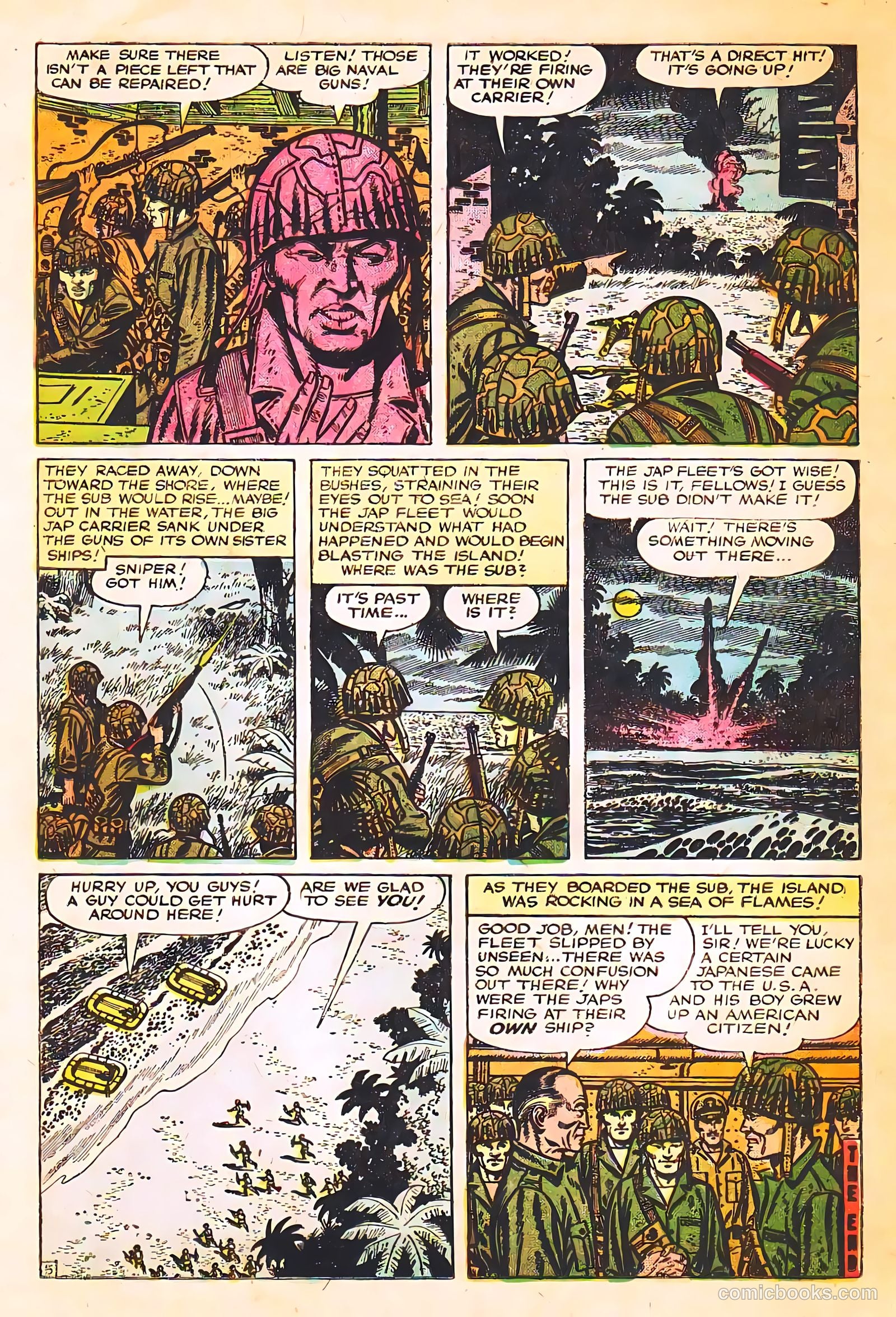 Marines in Action #2 (1956, Streamline) — page 14 of 34