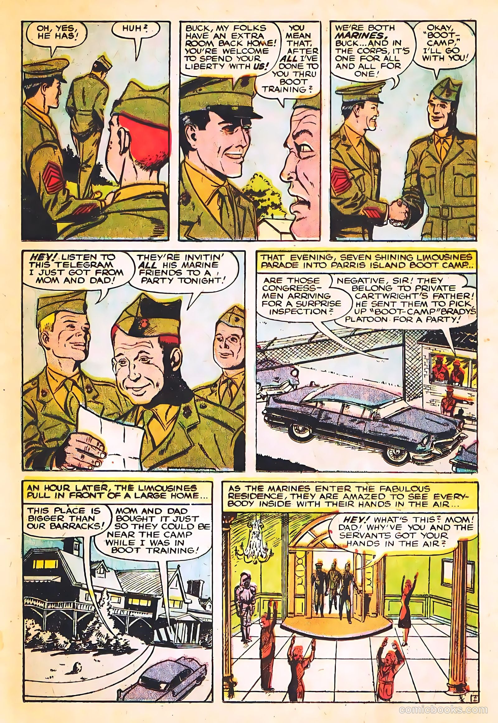 Marines in Action #2 (1956, Streamline) — page 17 of 34