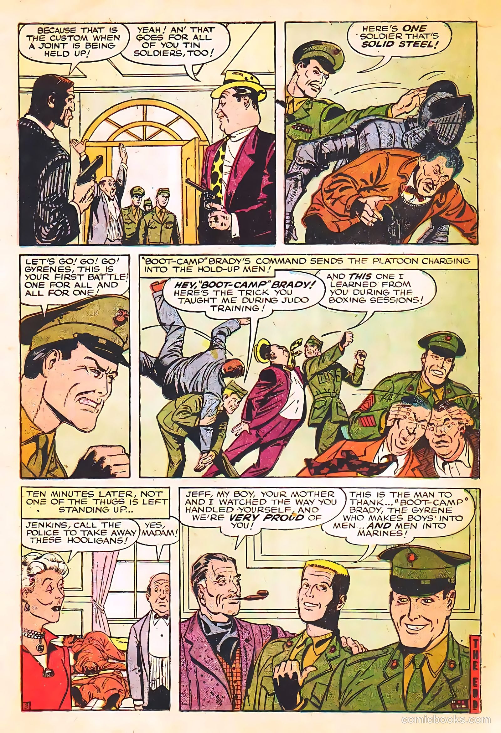 Marines in Action #2 (1956, Streamline) — page 18 of 34