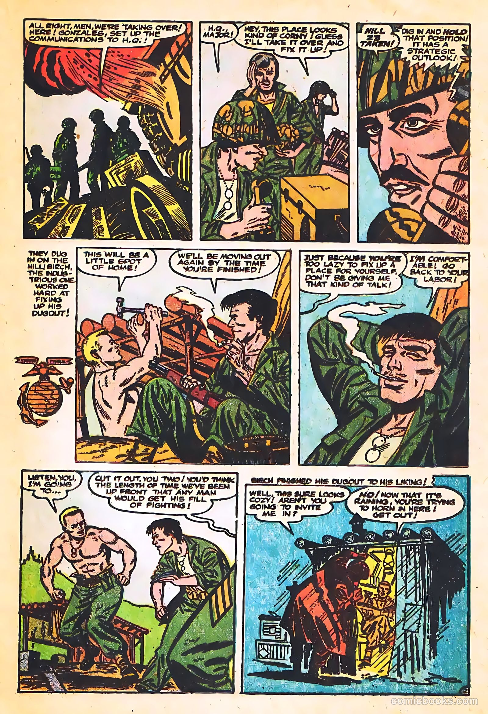 Marines in Action #2 (1956, Streamline) — page 21 of 34