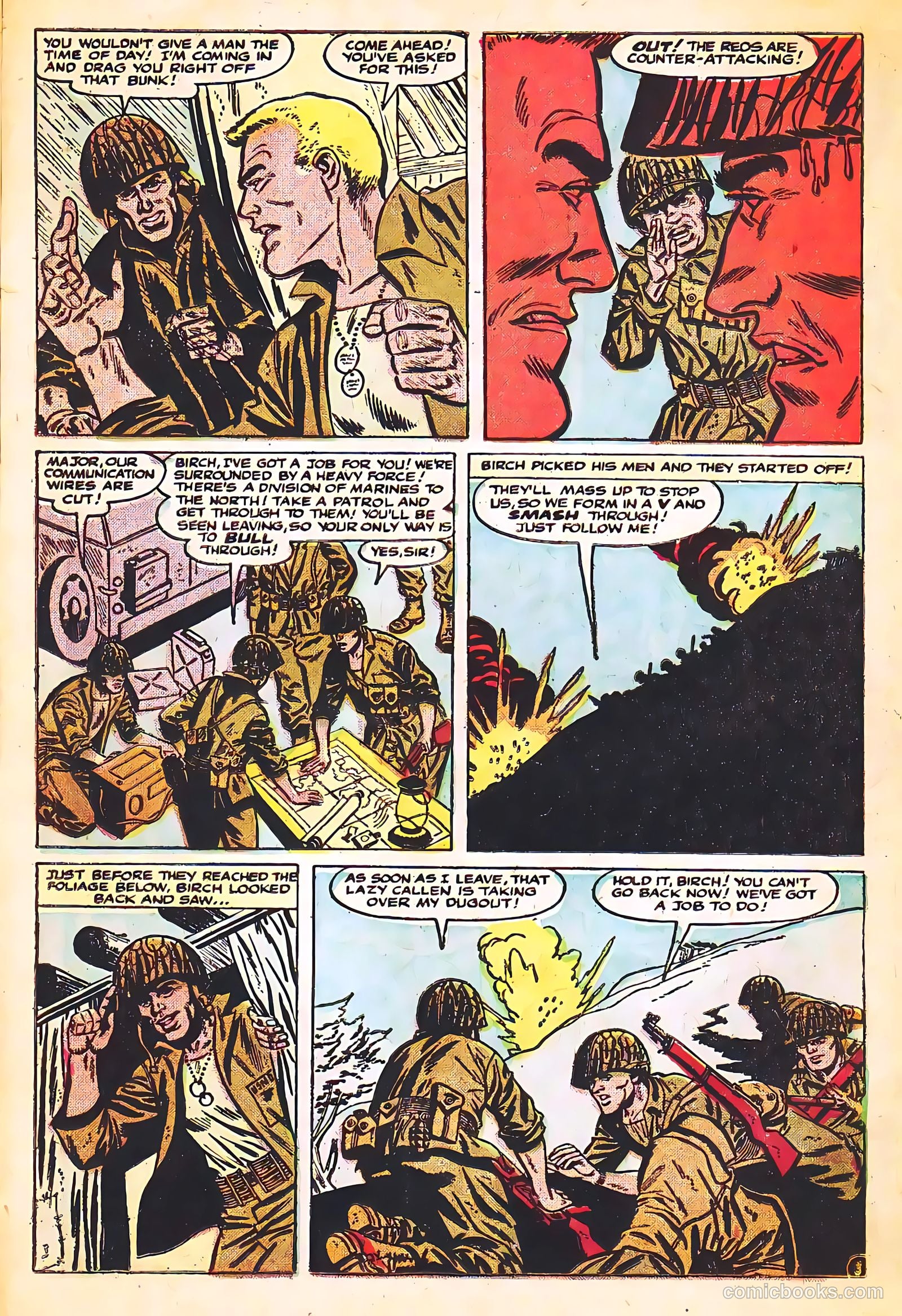 Marines in Action #2 (1956, Streamline) — page 22 of 34