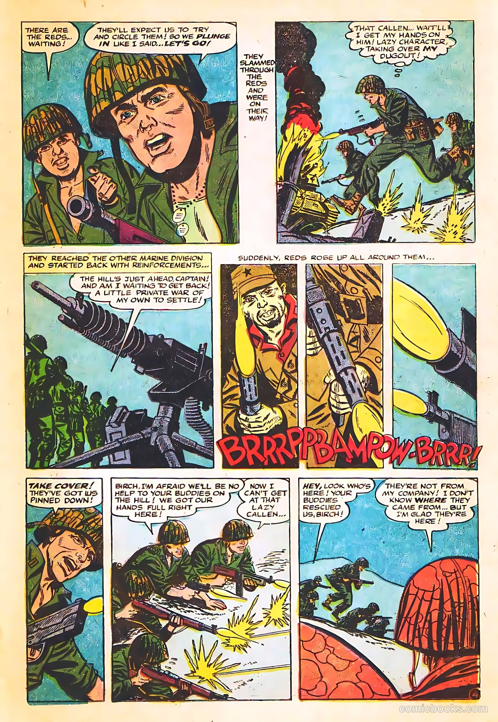 Marines in Action #2 (1956, Streamline) — page 23 of 34