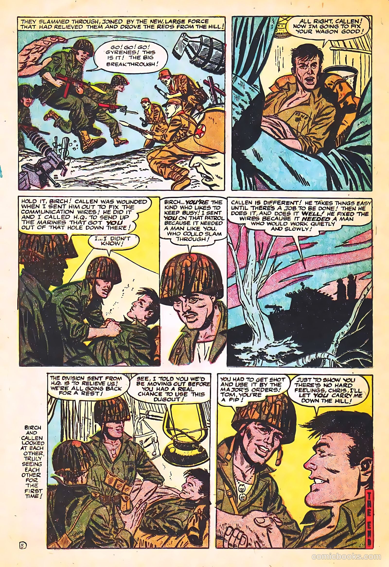 Marines in Action #2 (1956, Streamline) — page 24 of 34