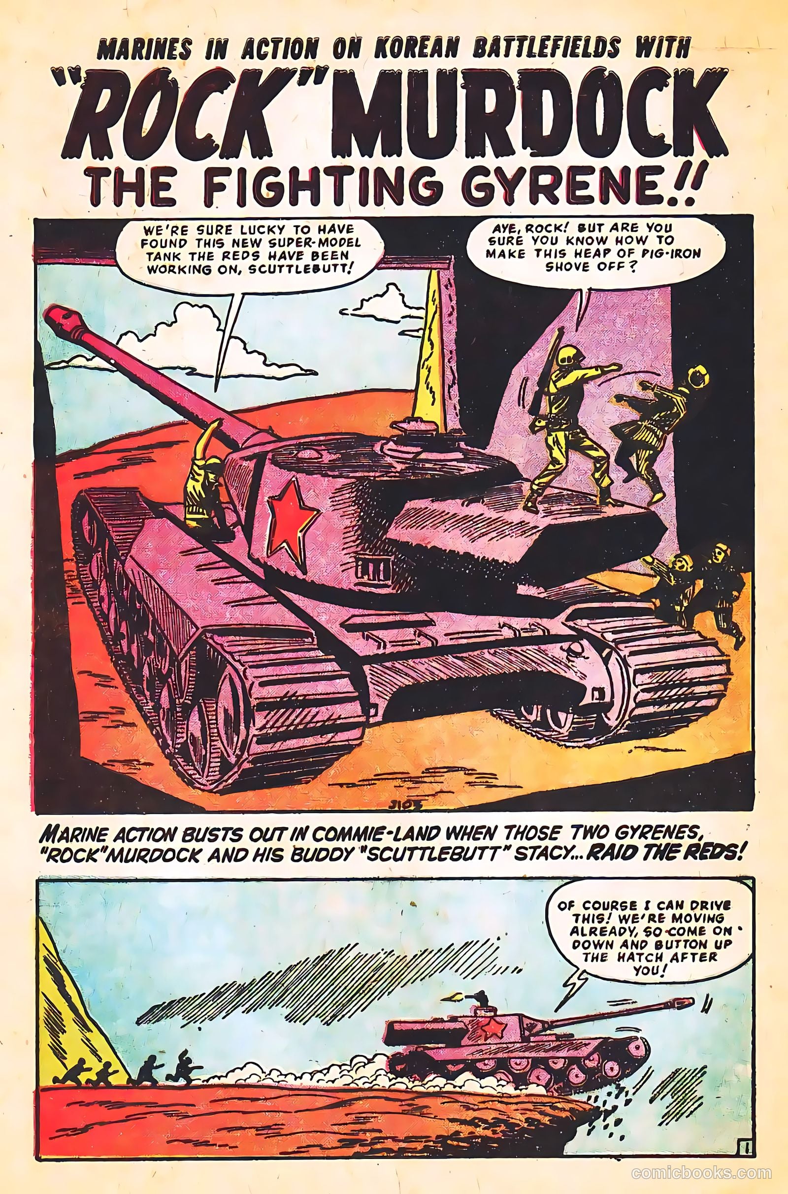Marines in Action #2 (1956, Streamline) — page 28 of 34