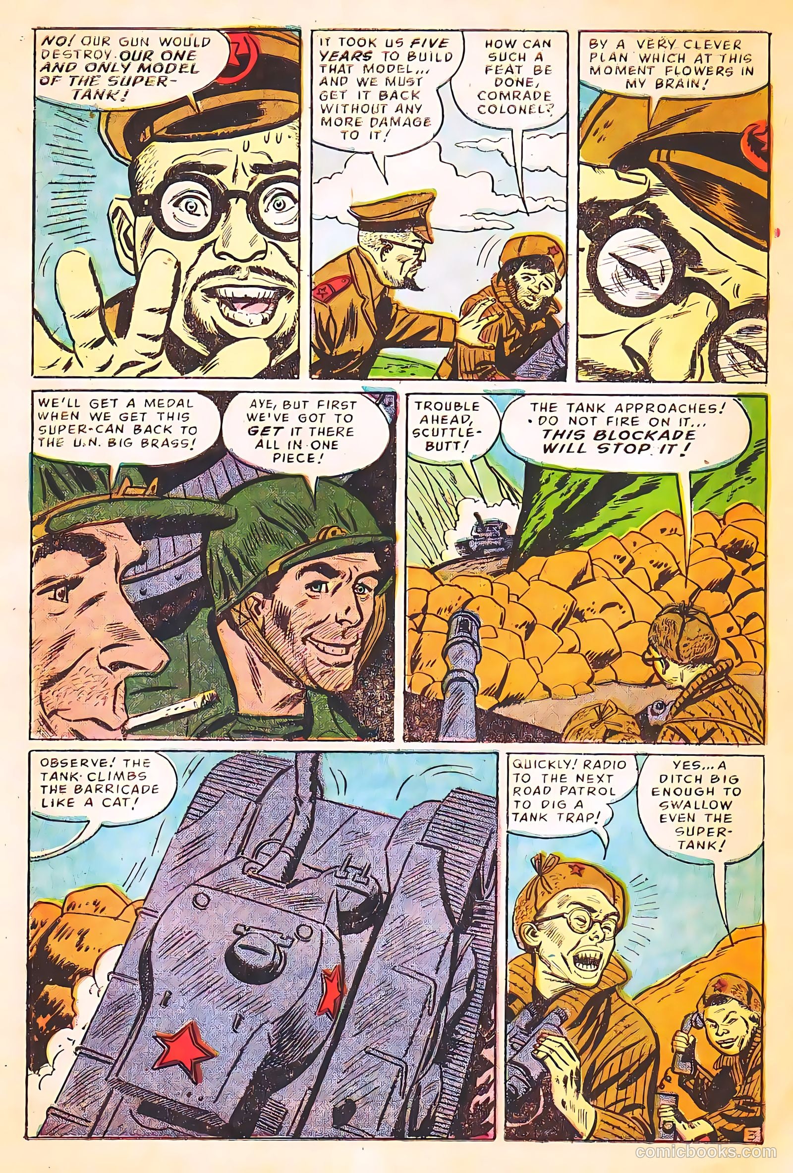 Marines in Action #2 (1956, Streamline) — page 30 of 34