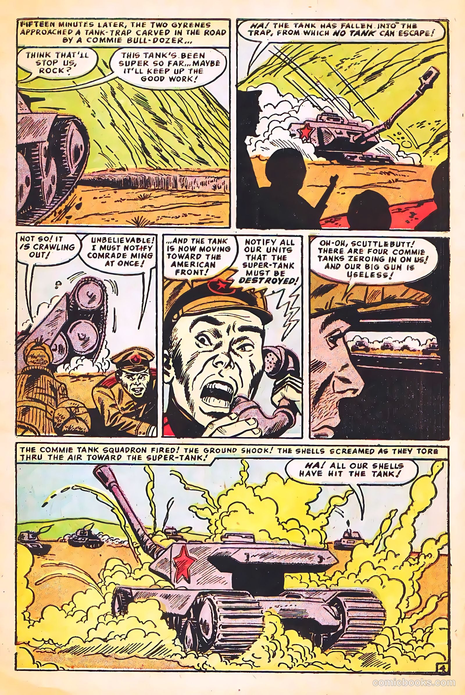 Marines in Action #2 (1956, Streamline) — page 31 of 34
