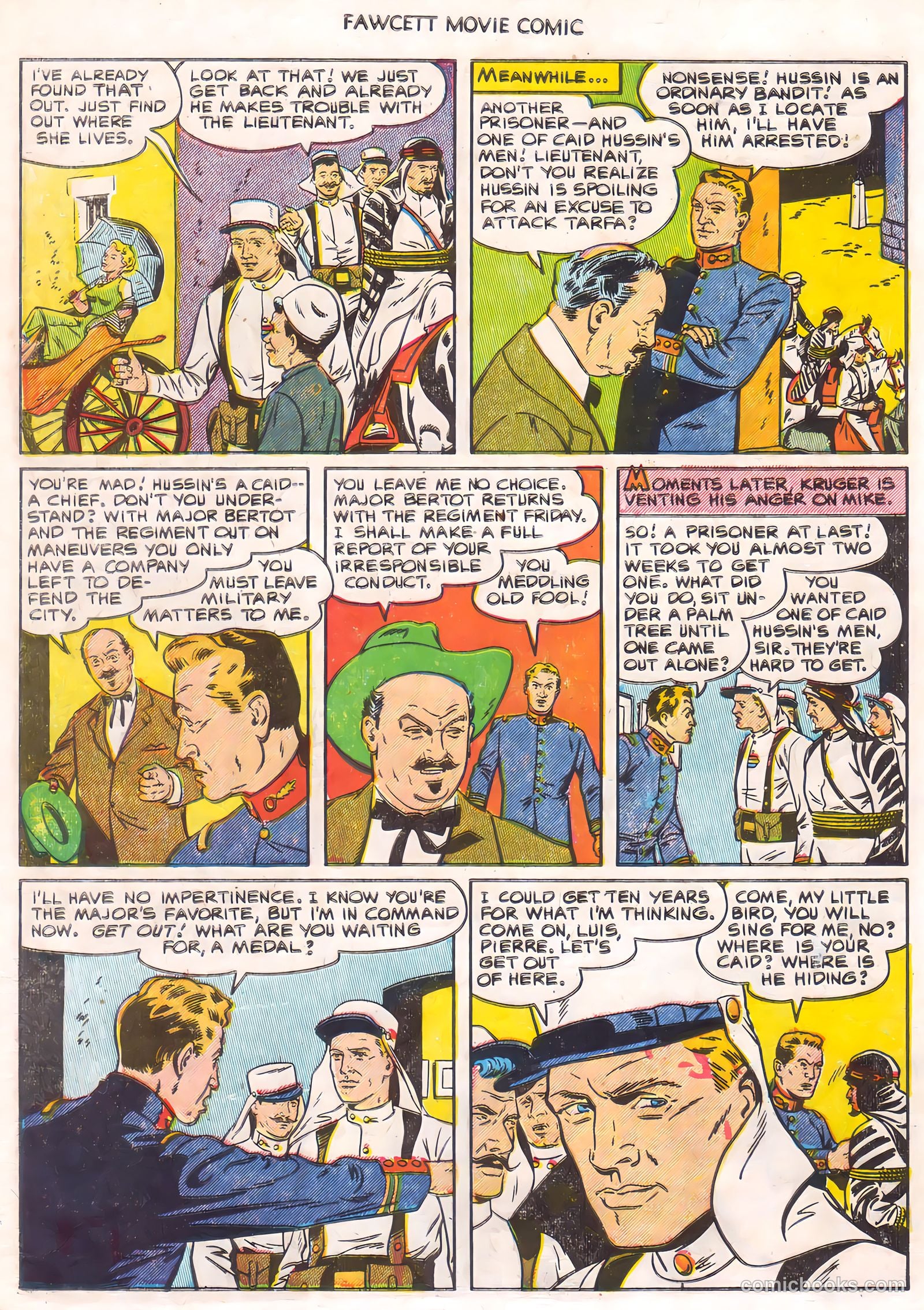 Fawcett Movie Comic #16 (1952, L. Miller & Son) — page 8 of 36