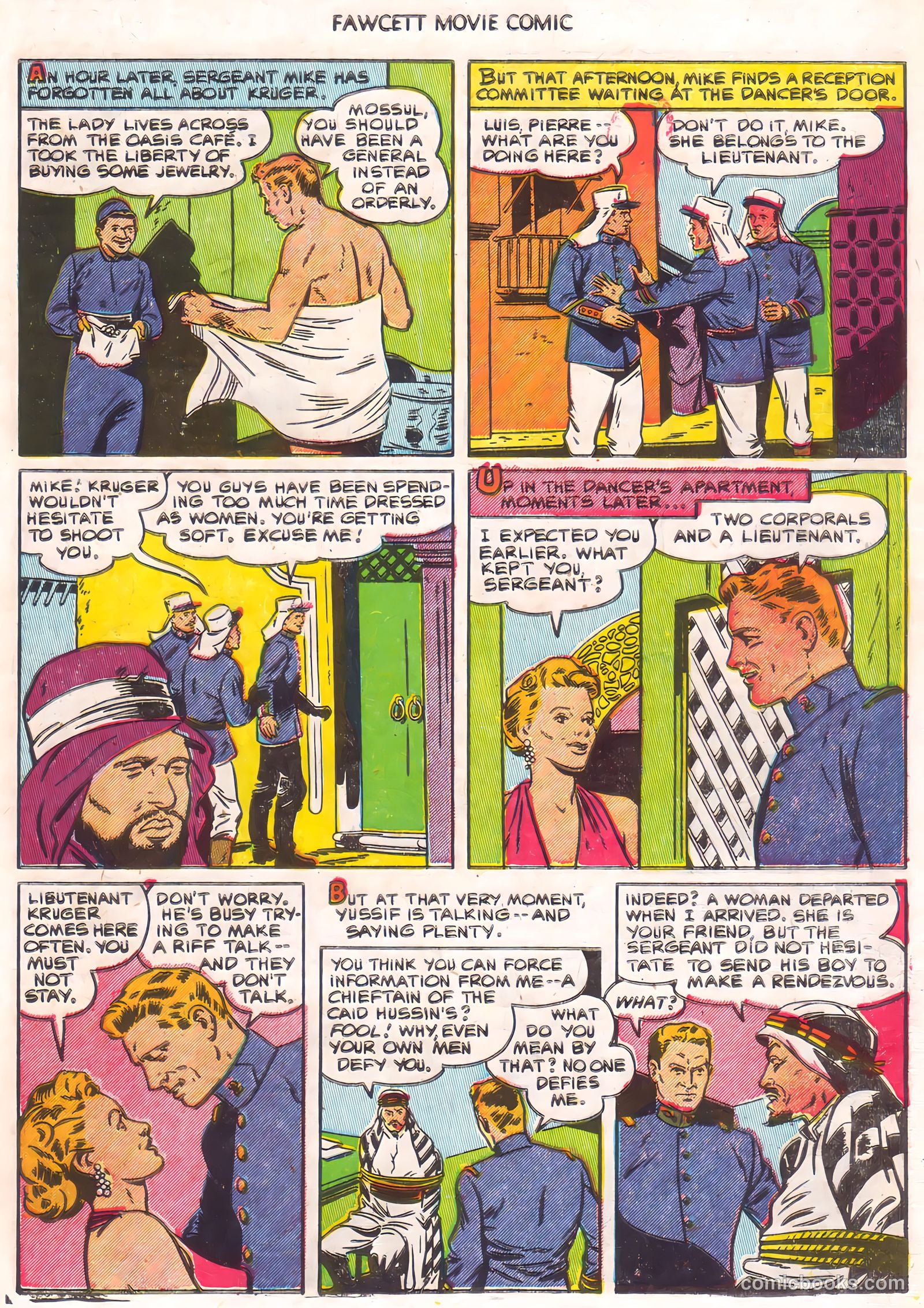 Fawcett Movie Comic #16 (1952, L. Miller & Son) — page 9 of 36