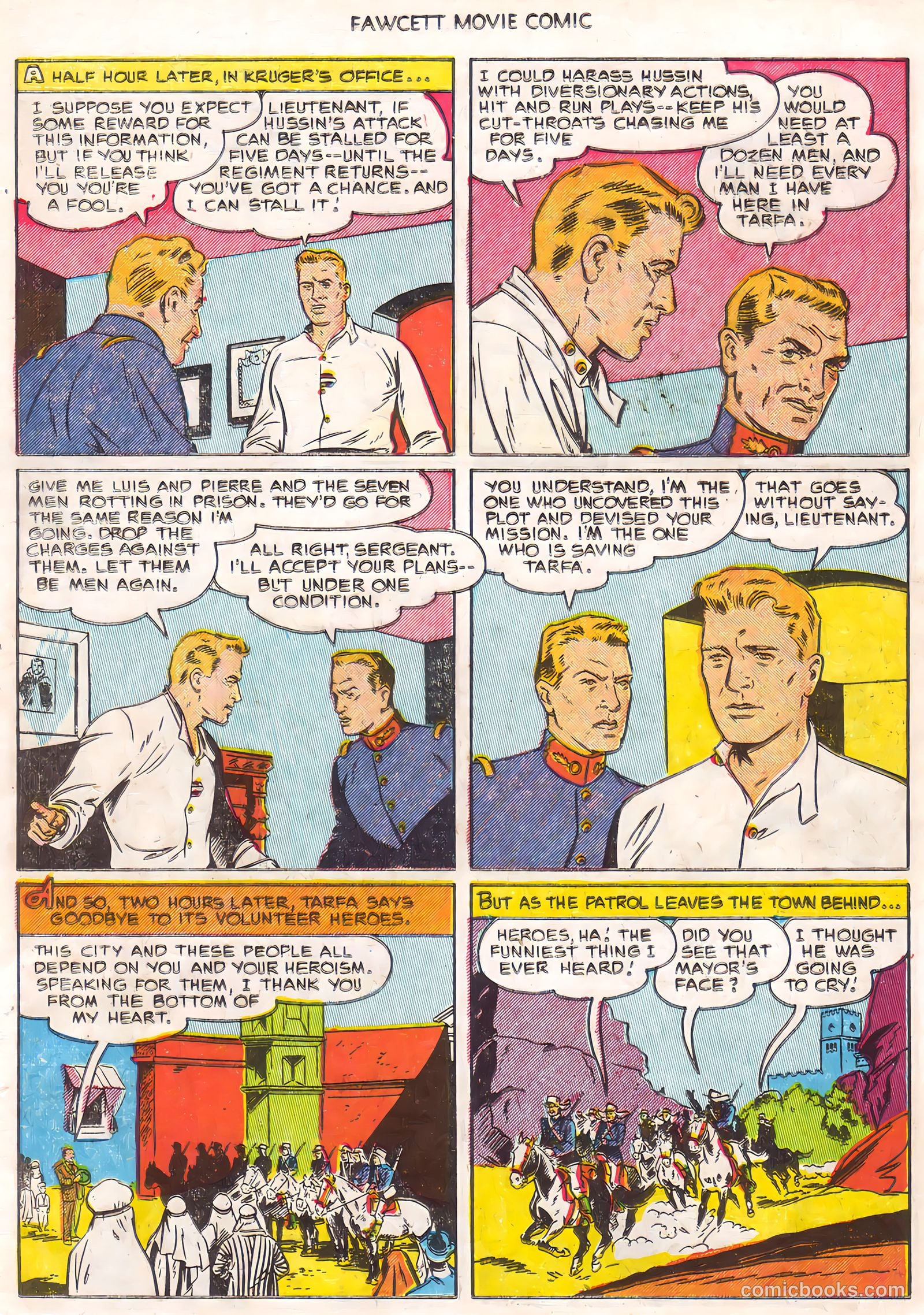 Fawcett Movie Comic #16 (1952, L. Miller & Son) — page 12 of 36