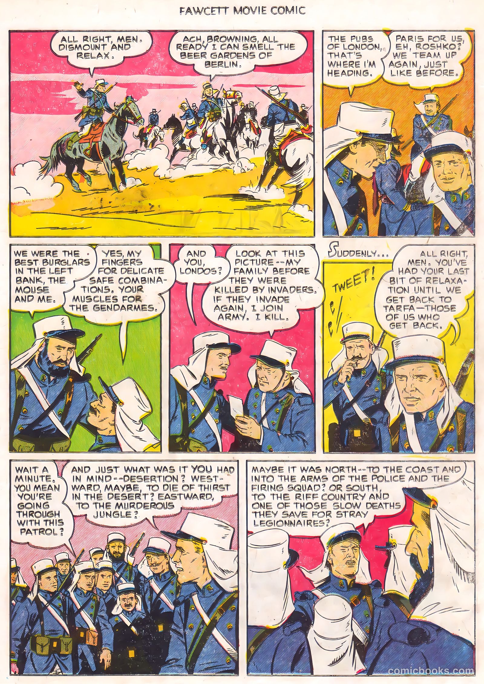 Fawcett Movie Comic #16 (1952, L. Miller & Son) — page 13 of 36