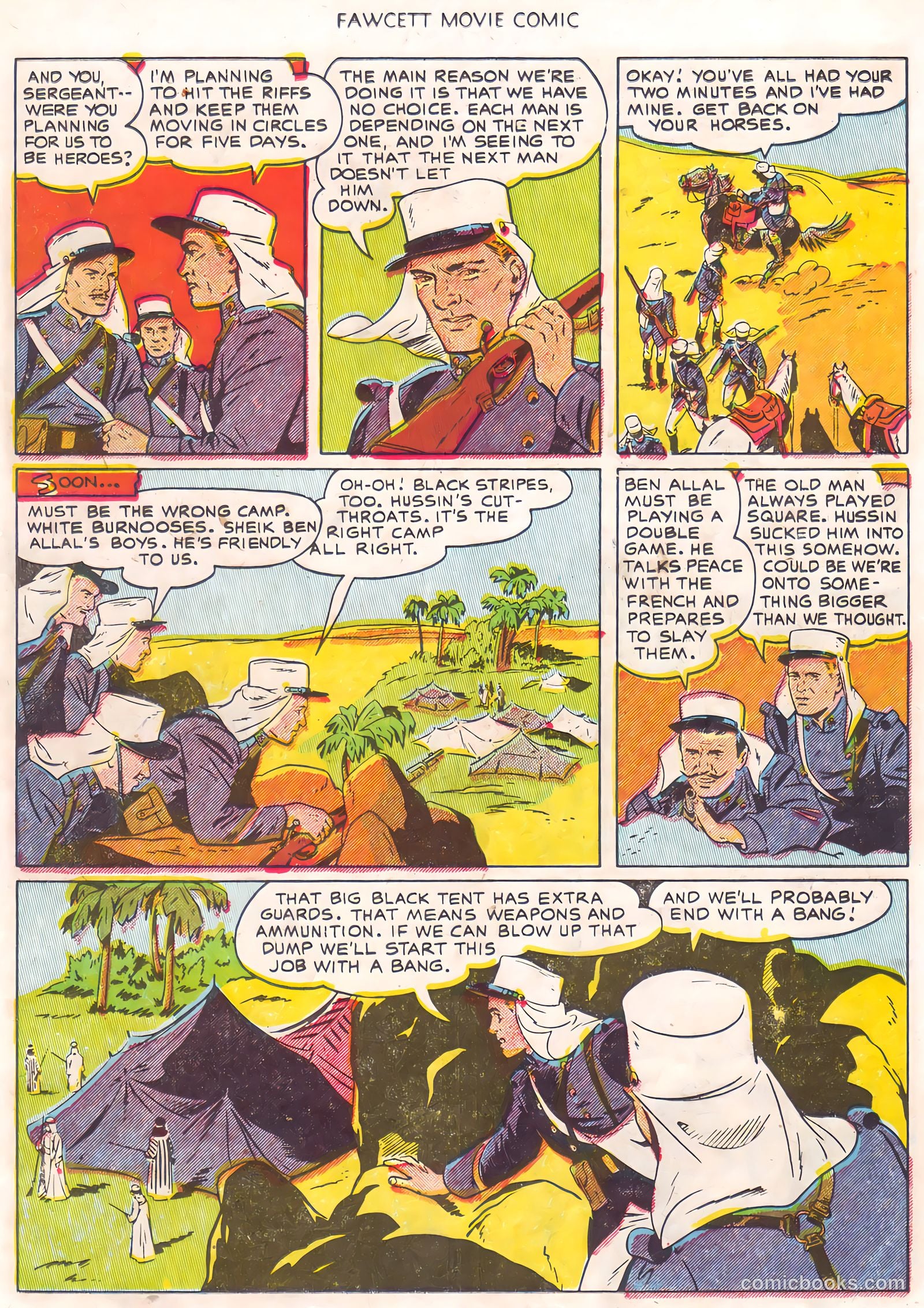 Fawcett Movie Comic #16 (1952, L. Miller & Son) — page 14 of 36