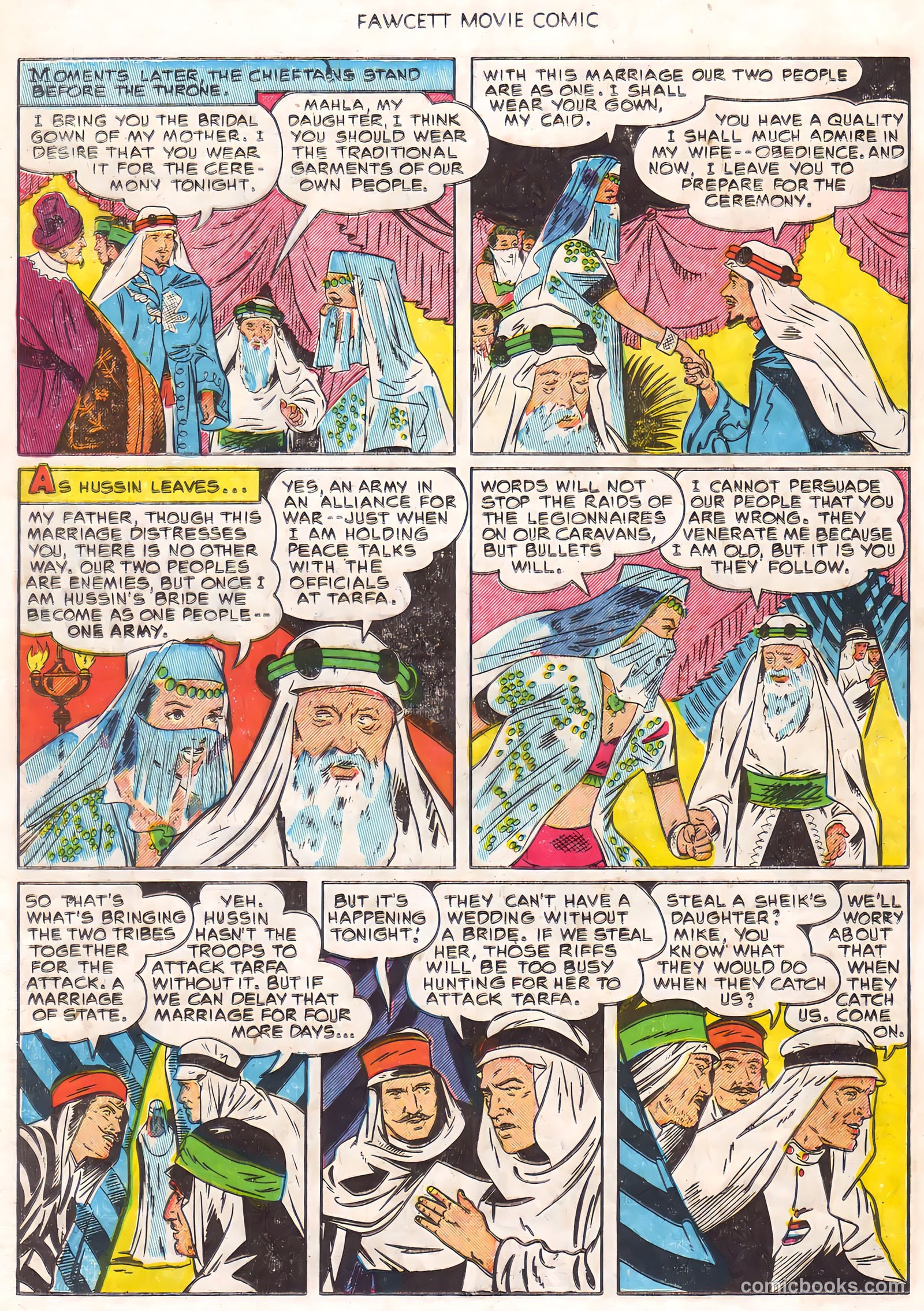 Fawcett Movie Comic #16 (1952, L. Miller & Son) — page 16 of 36