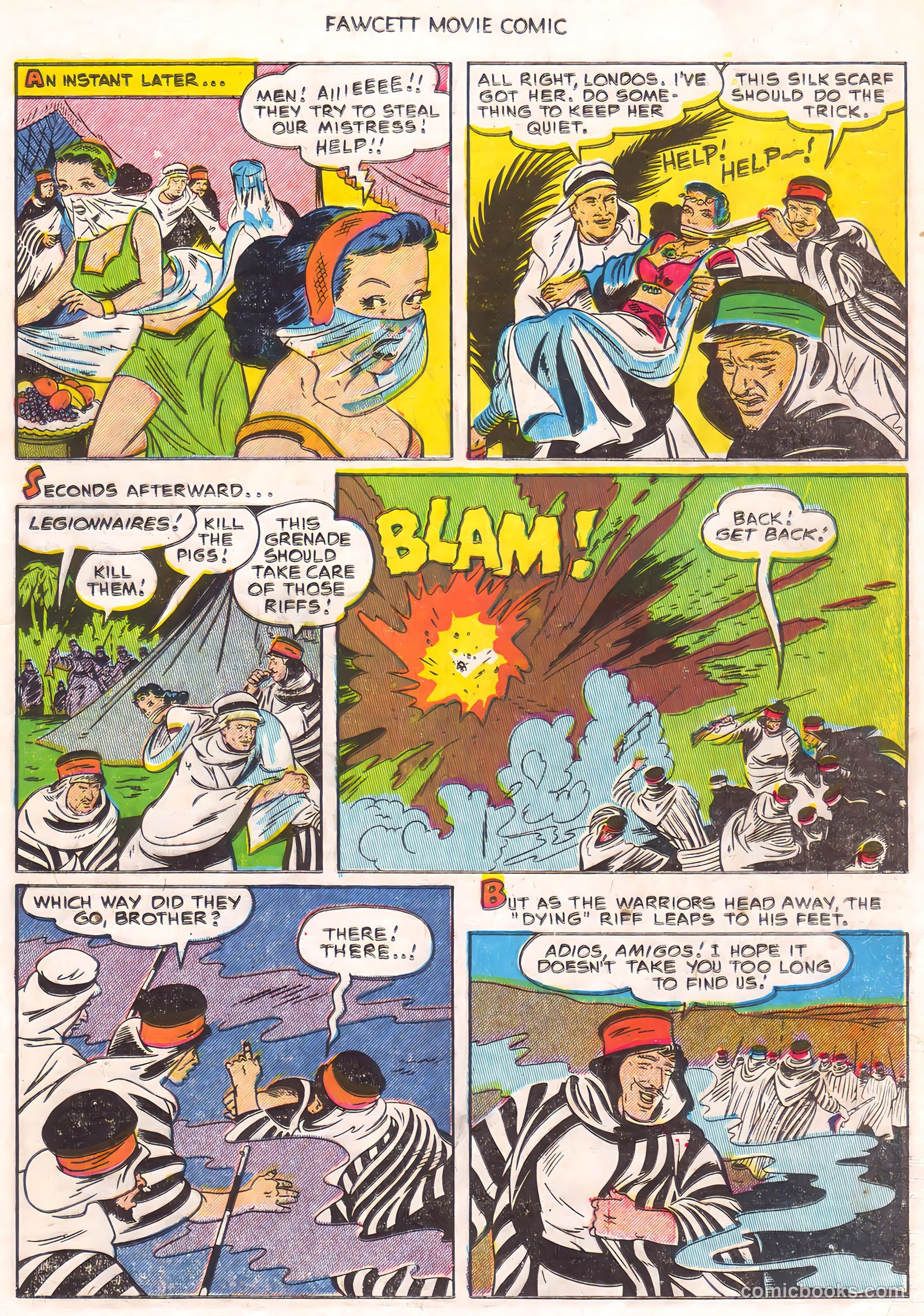 Fawcett Movie Comic #16 (1952, L. Miller & Son) — page 17 of 36