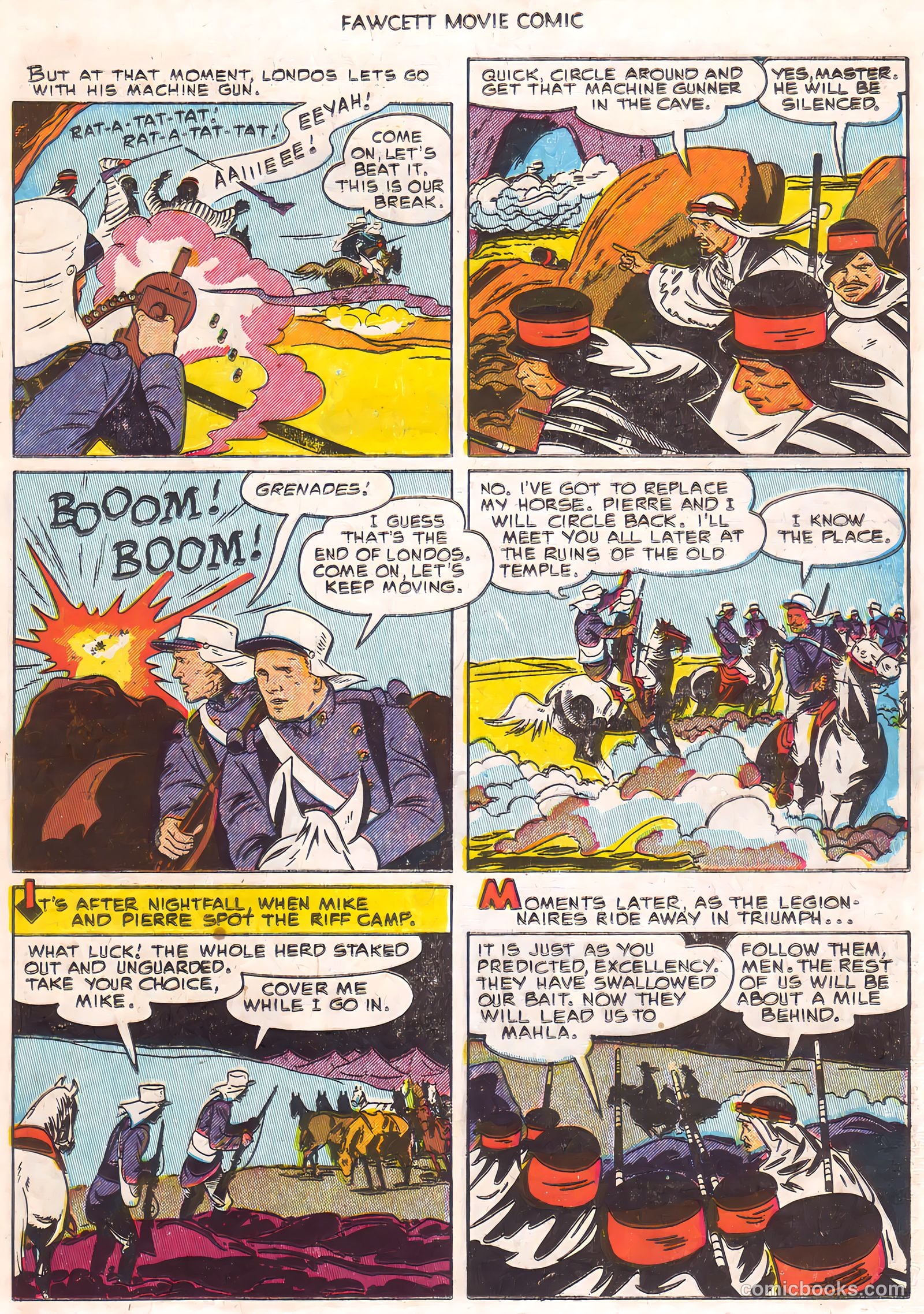 Fawcett Movie Comic #16 (1952, L. Miller & Son) — page 21 of 36
