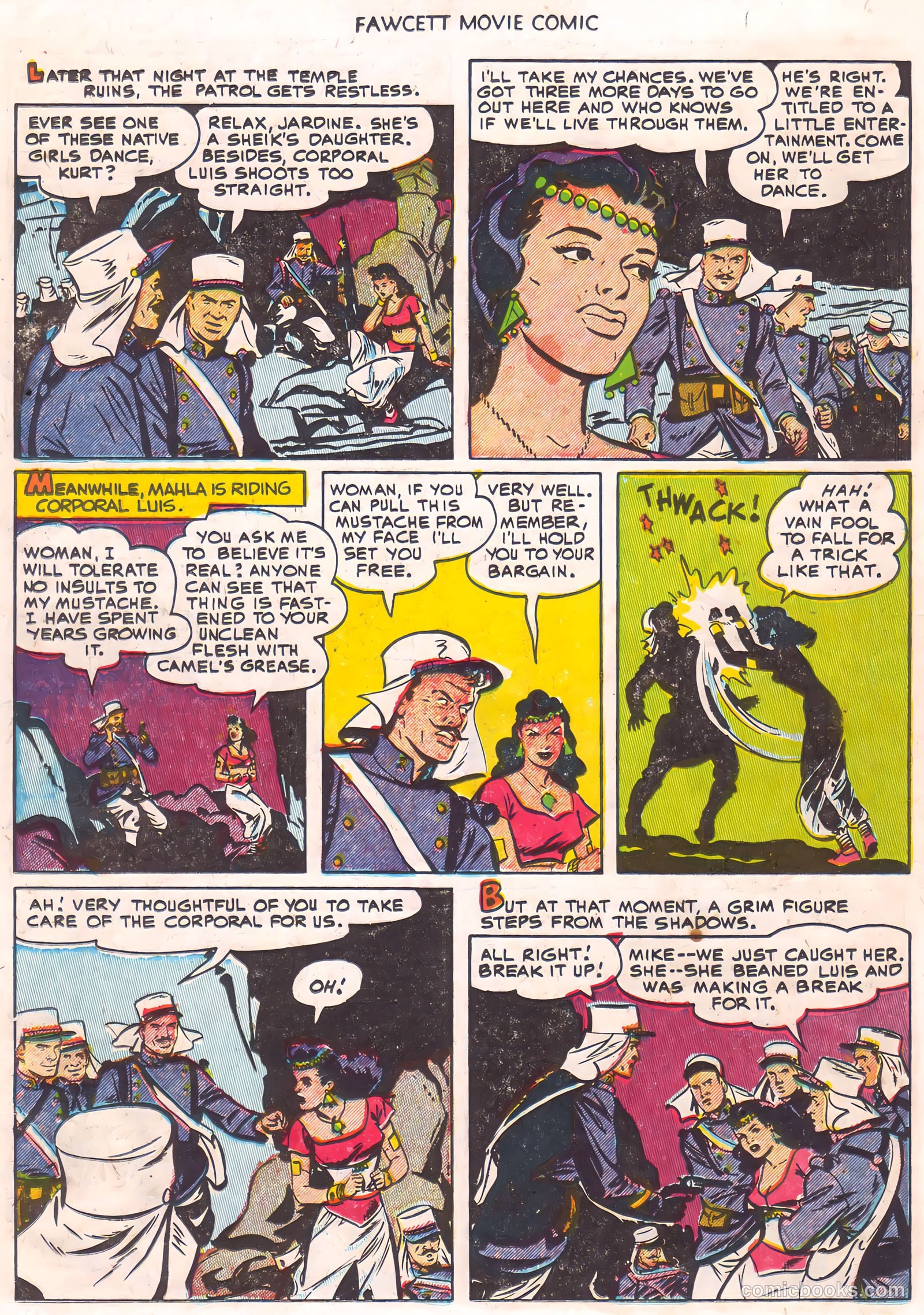 Fawcett Movie Comic #16 (1952, L. Miller & Son) — page 22 of 36