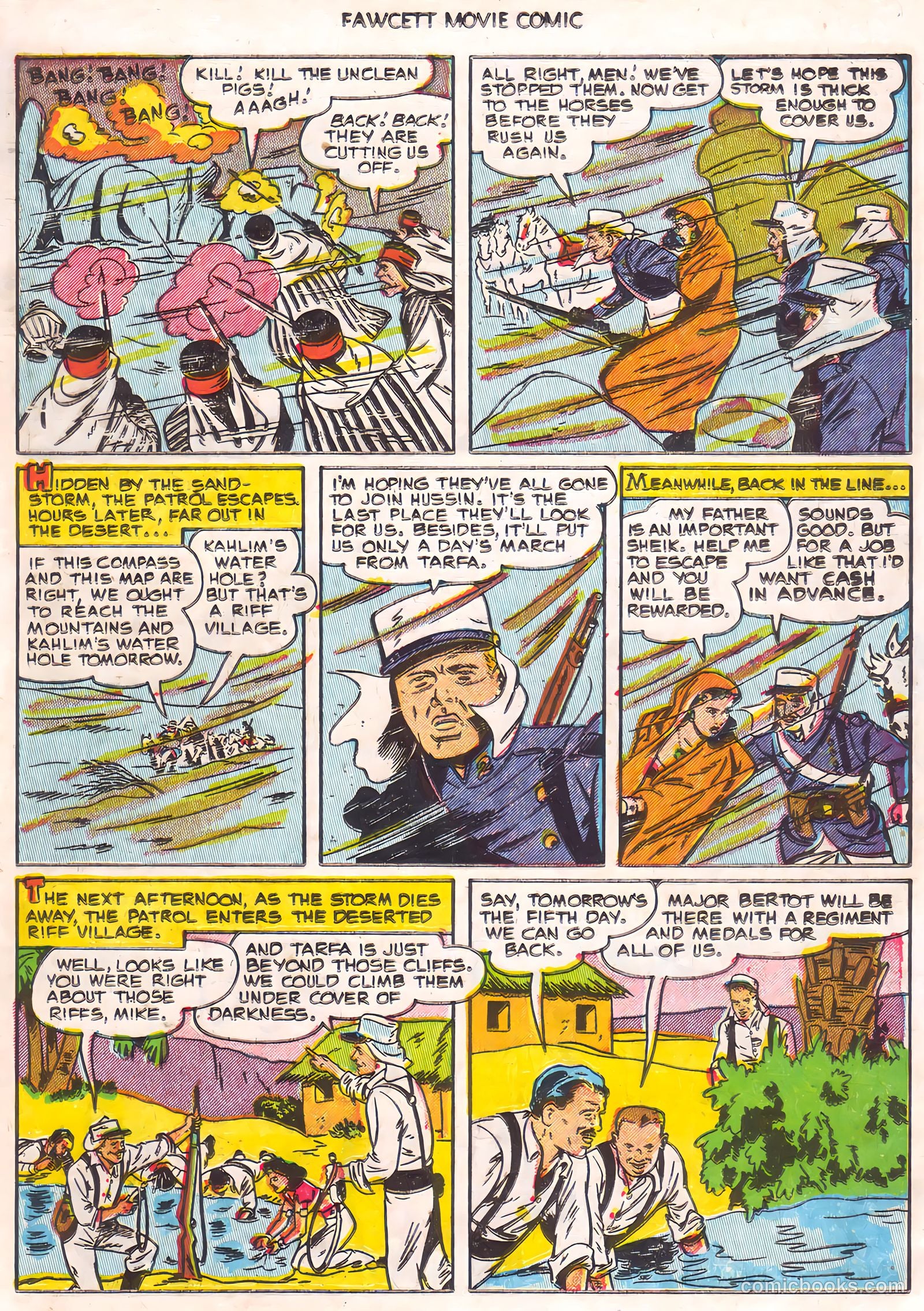Fawcett Movie Comic #16 (1952, L. Miller & Son) — page 25 of 36